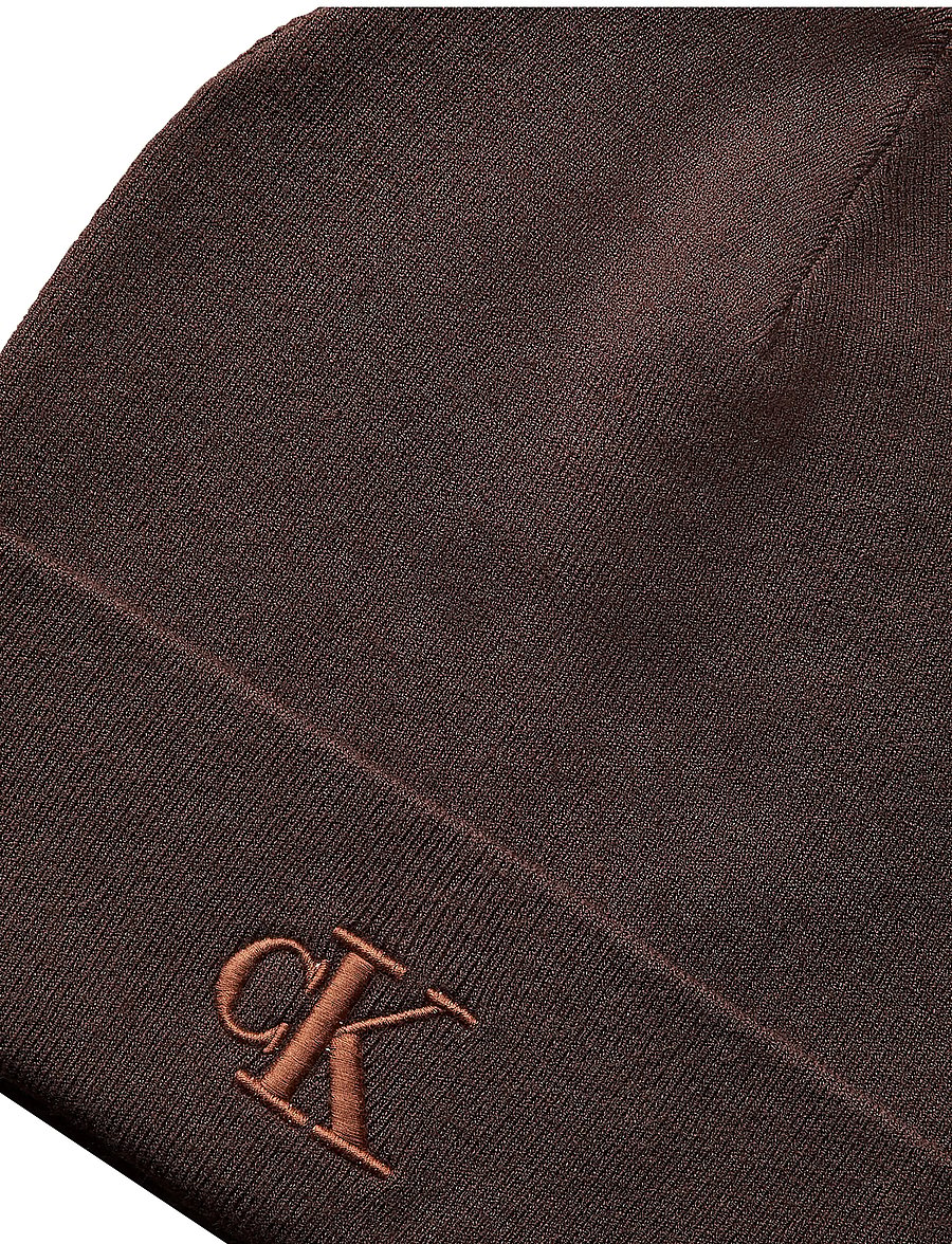 Calvin Klein - CK FINE RIB BEANIE - mössor - delicioso - 2