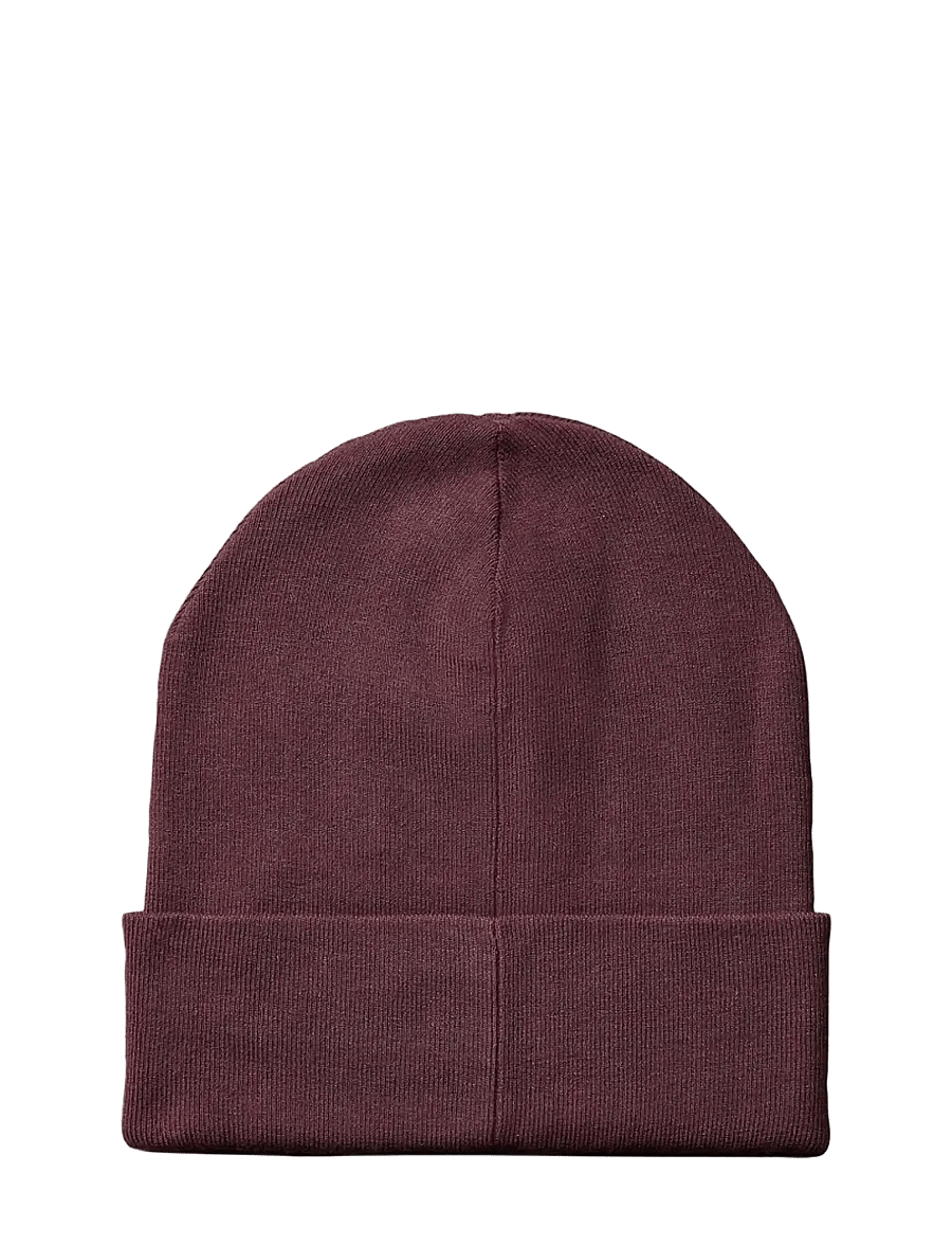 Calvin Klein - CK FINE RIB BEANIE - huer - fudge - 1