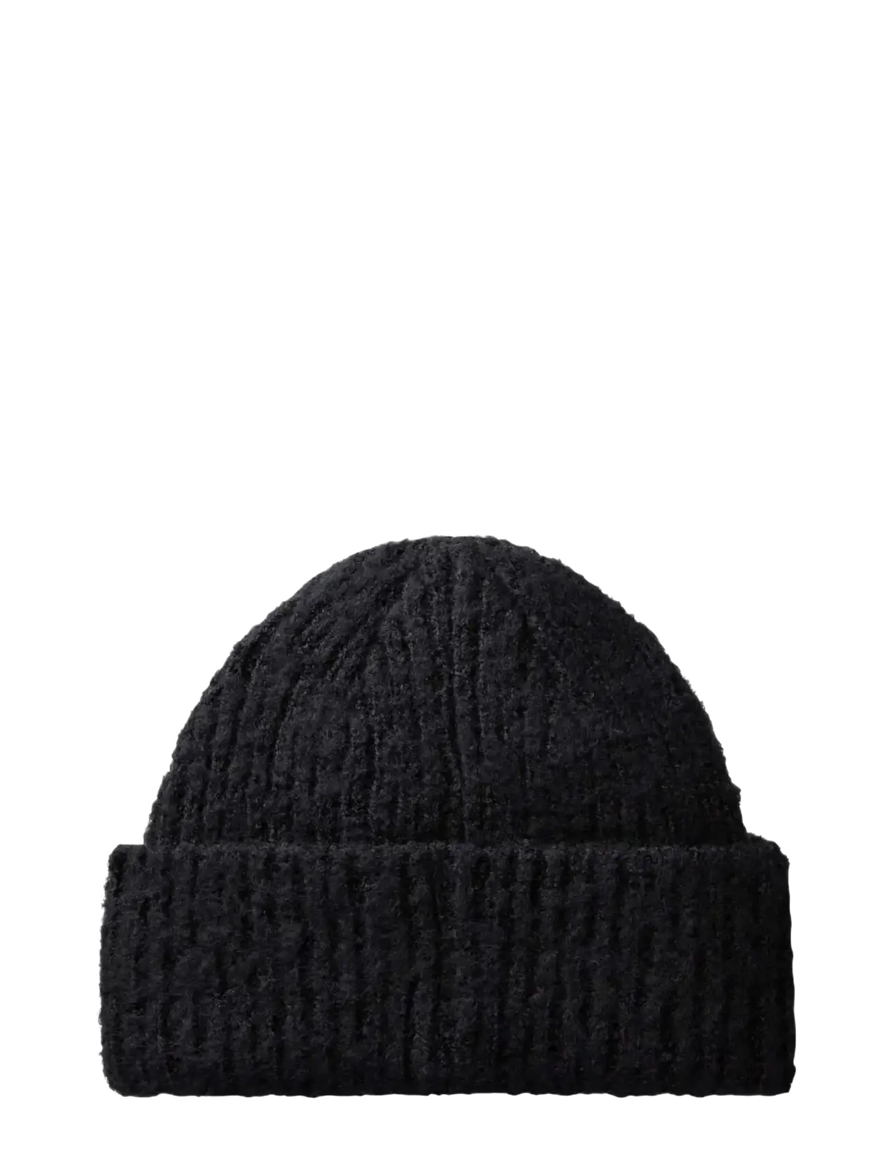 Calvin Klein - BRUSHED SOLID CHUNKY RIB BEANIE - huer - black - 1