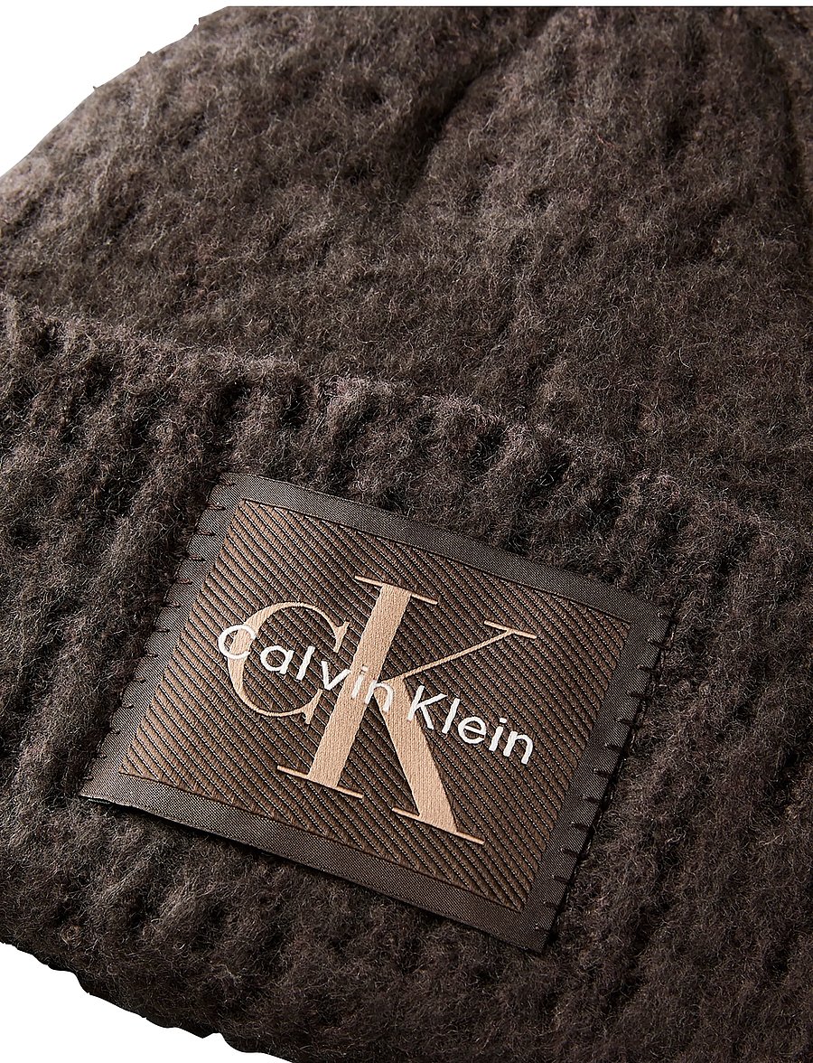 Calvin Klein - BRUSHED SOLID CHUNKY RIB BEANIE - huer - delicioso - 2