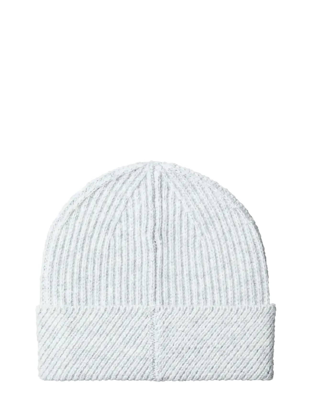 Calvin Klein - CK METAL WOOL SLANTED RIB BEANIE - bc05 mid grey heather - 1