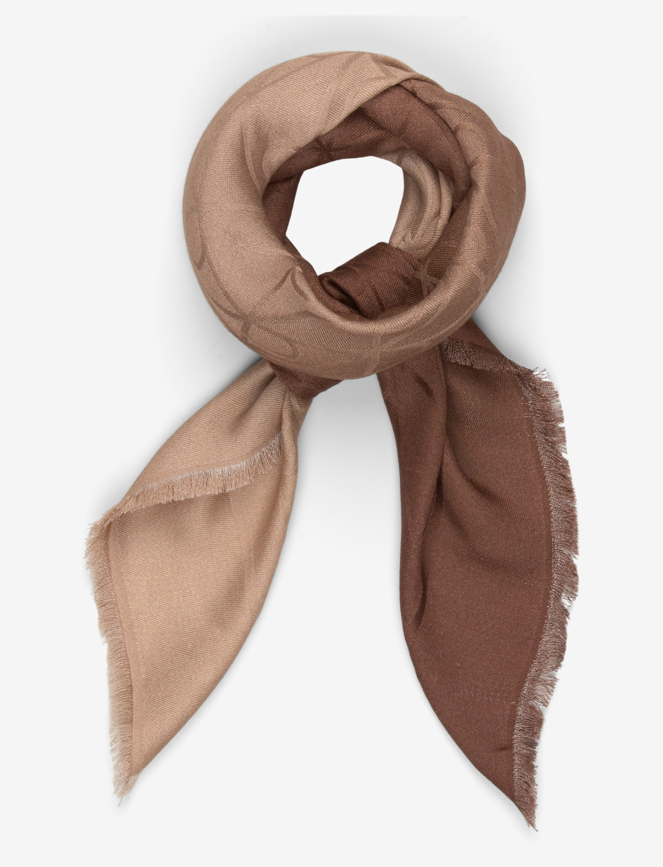 Calvin Klein - GRADIENT EMBLEM SQUARE SCARF 70x - alltags-style - cornstalk - 0