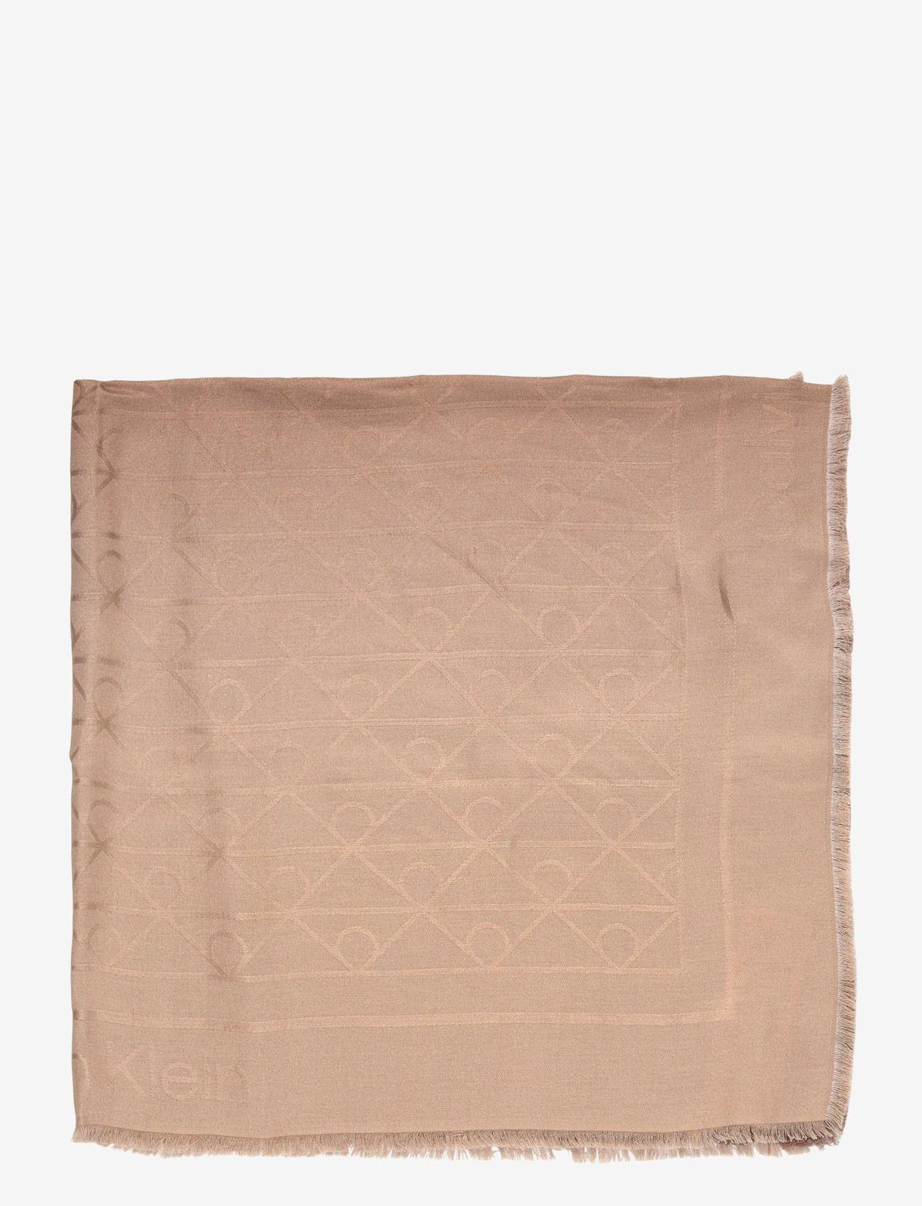 Calvin Klein - GRADIENT EMBLEM SQUARE SCARF 70x - alltags-style - cornstalk - 1