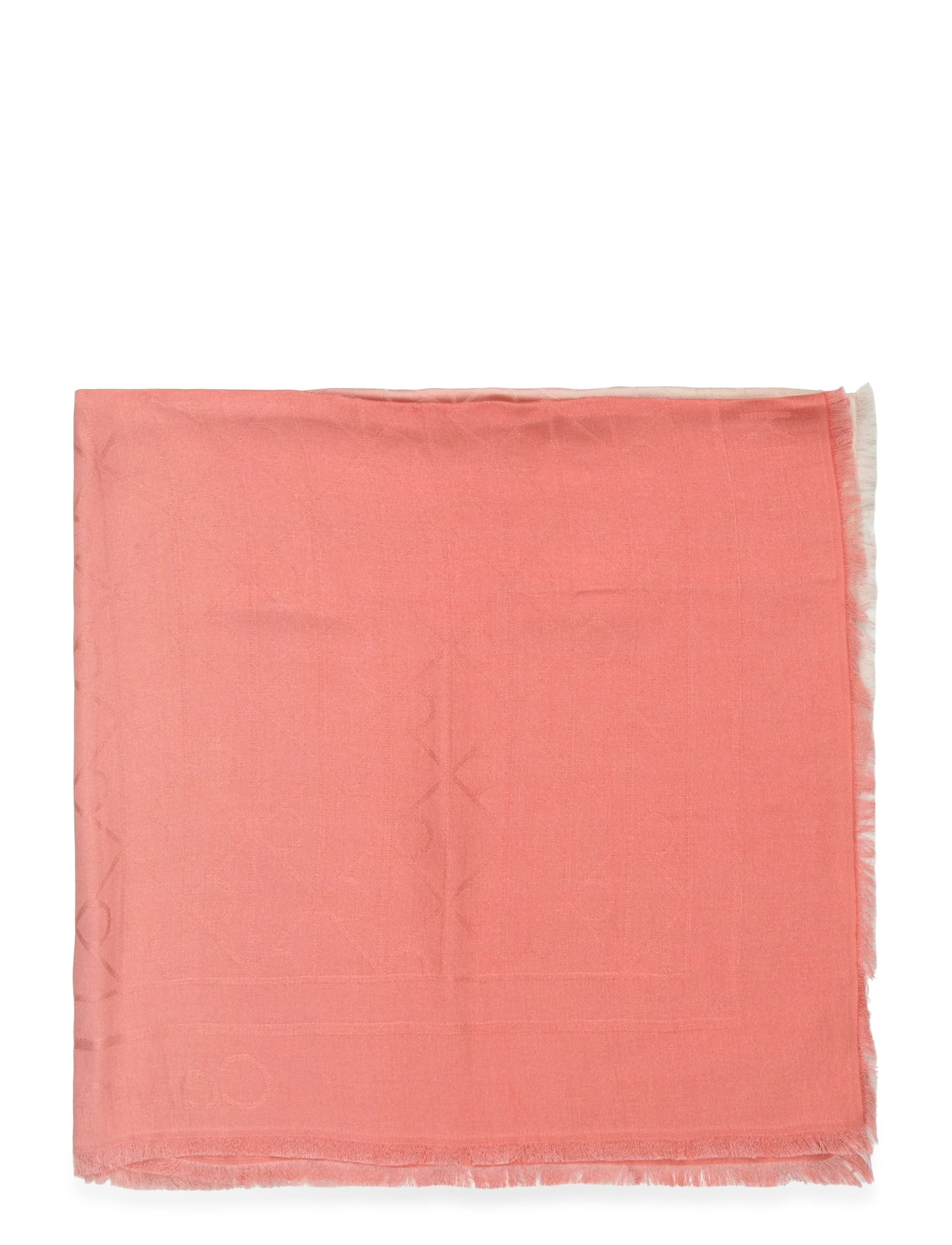 Calvin Klein - GRADIENT EMBLEM SQUARE SCARF 70x - tynde tørklæder - sunfruit fun - 1
