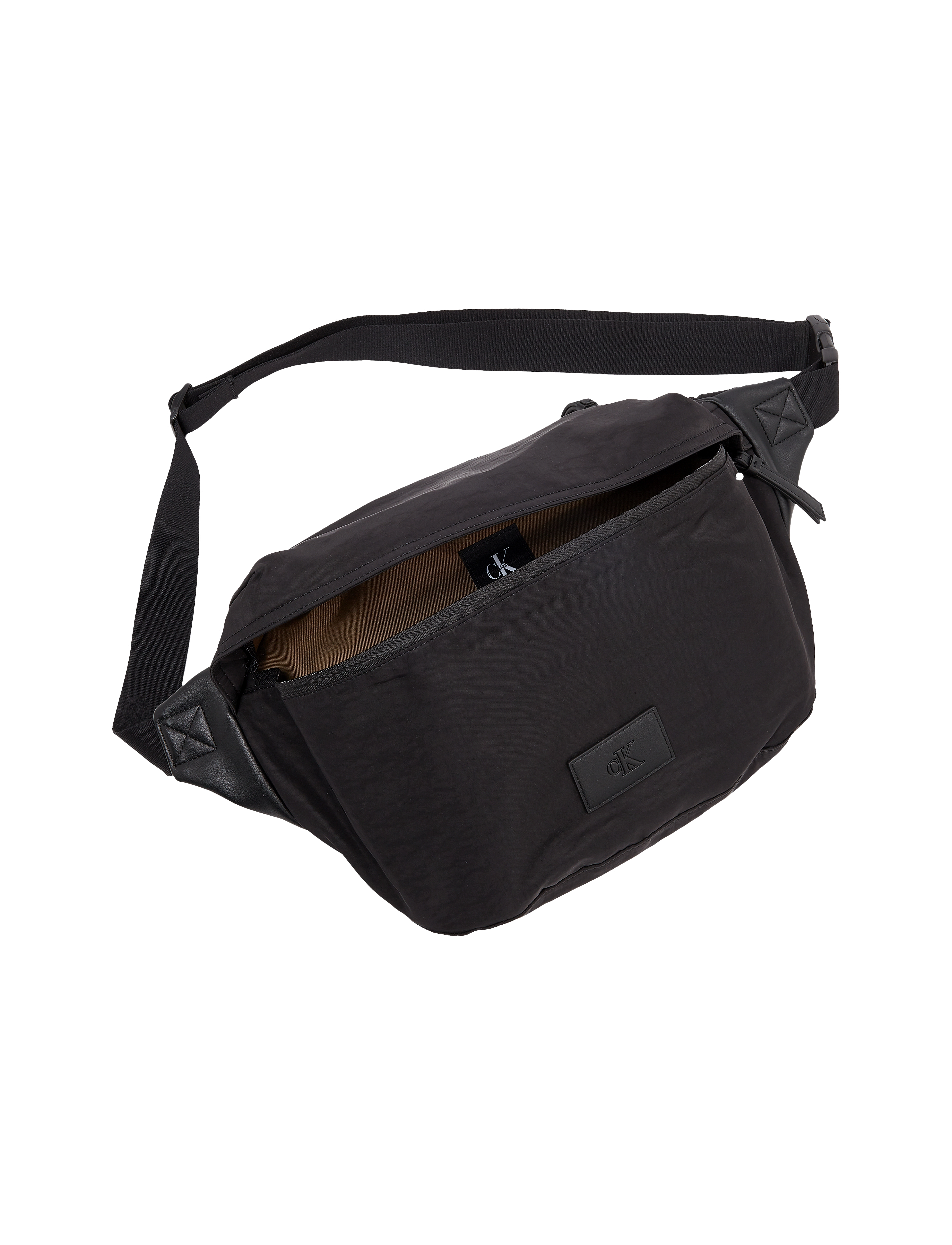 Calvin Klein - METRO NYLON OVERSIZED WAISTBAG - shoppa efter tillfälle - black - 2
