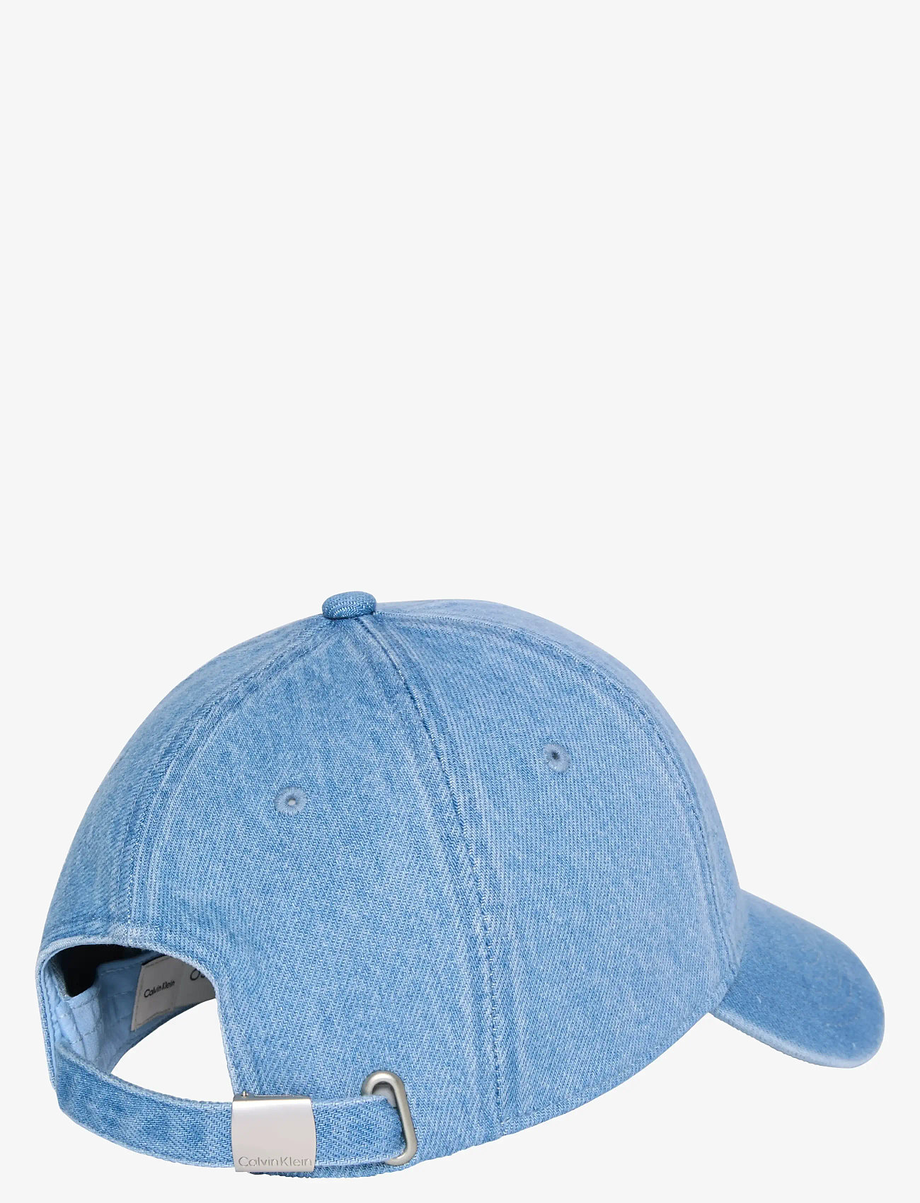 Calvin Klein - MONOGRAM EMBROIDERY DENIM CAP - caps - vintage denim - 1