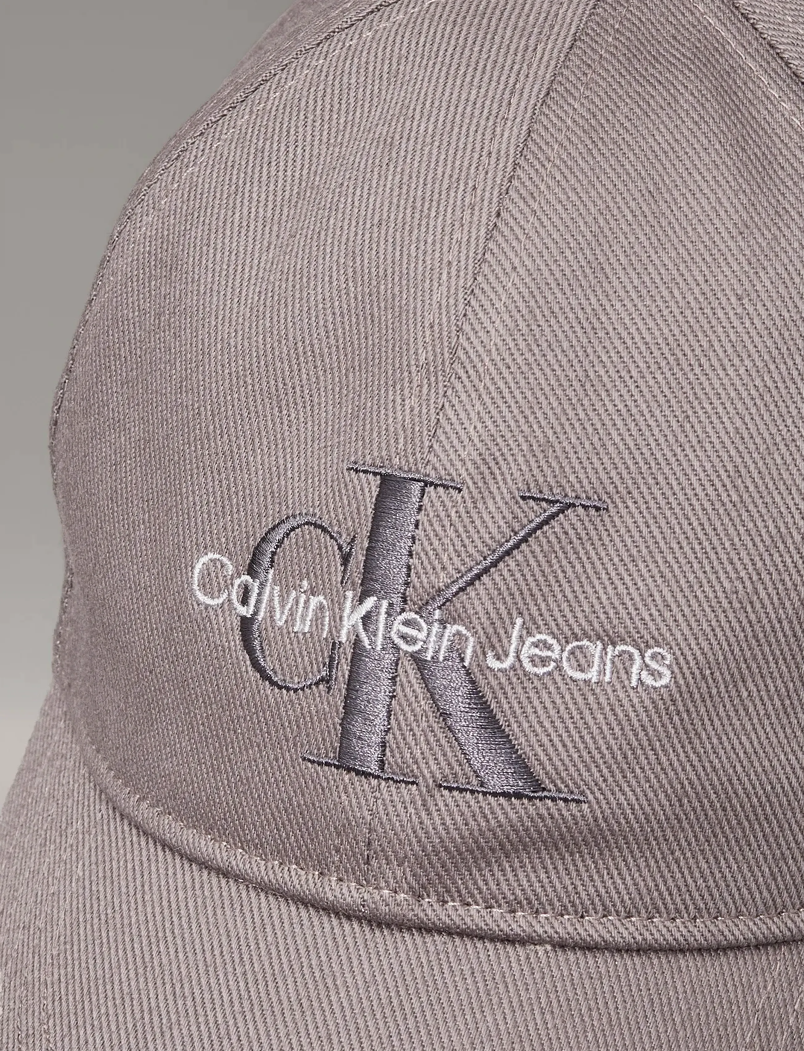 Calvin Klein - MONOLOGO EMBROIDERY CAP - kappen - charcoal gray - 5