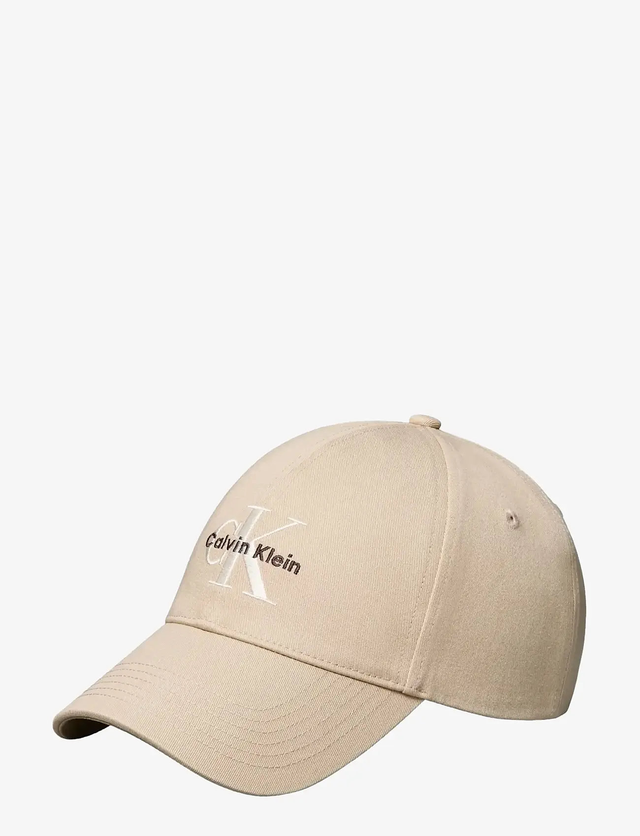 Calvin Klein - MONOLOGO EMBROIDERY BASEBALL CAP - caps - crockery - 1