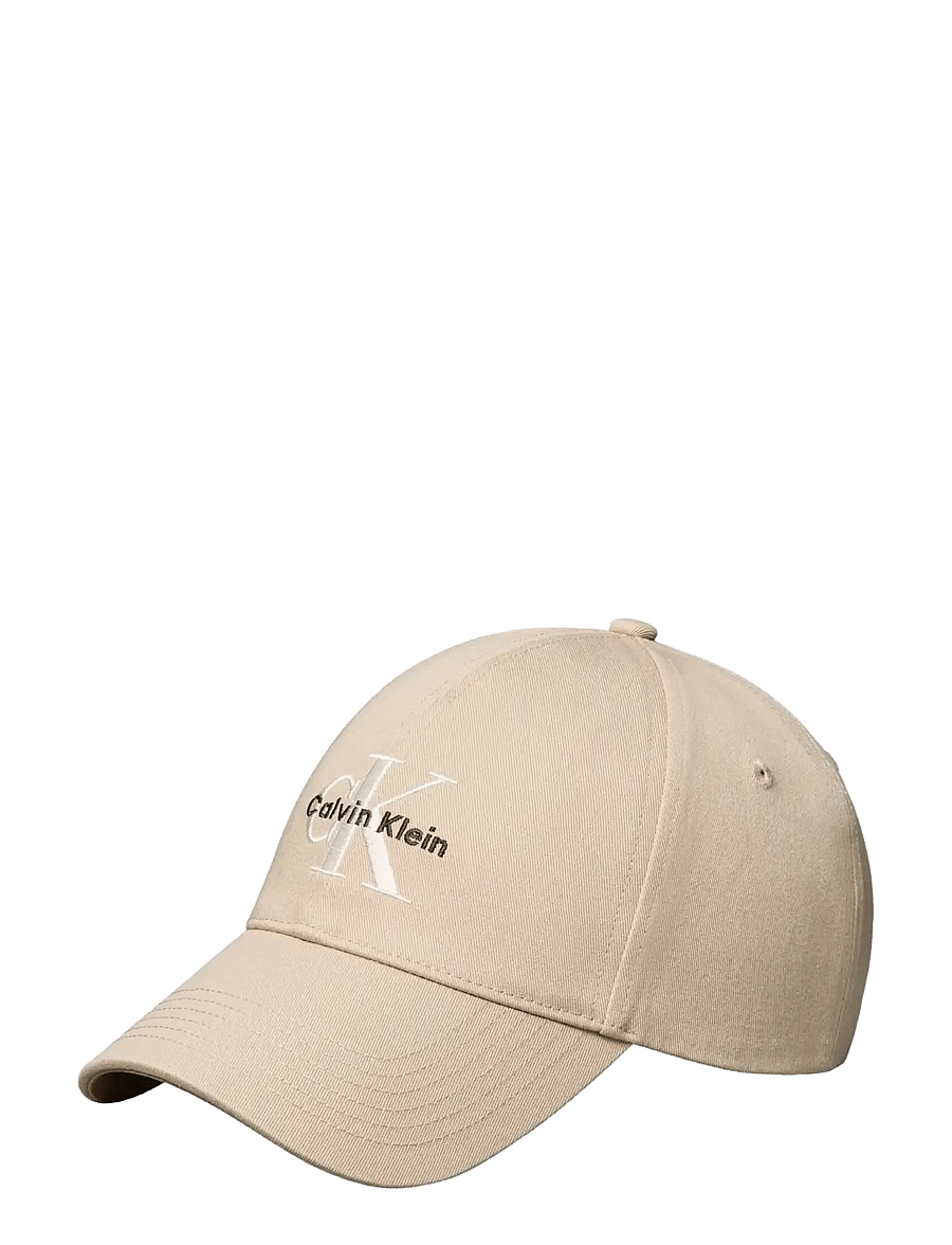 Calvin Klein - MONOLOGO EMBROIDERY BASEBALL CAP - caps - crockery - 1