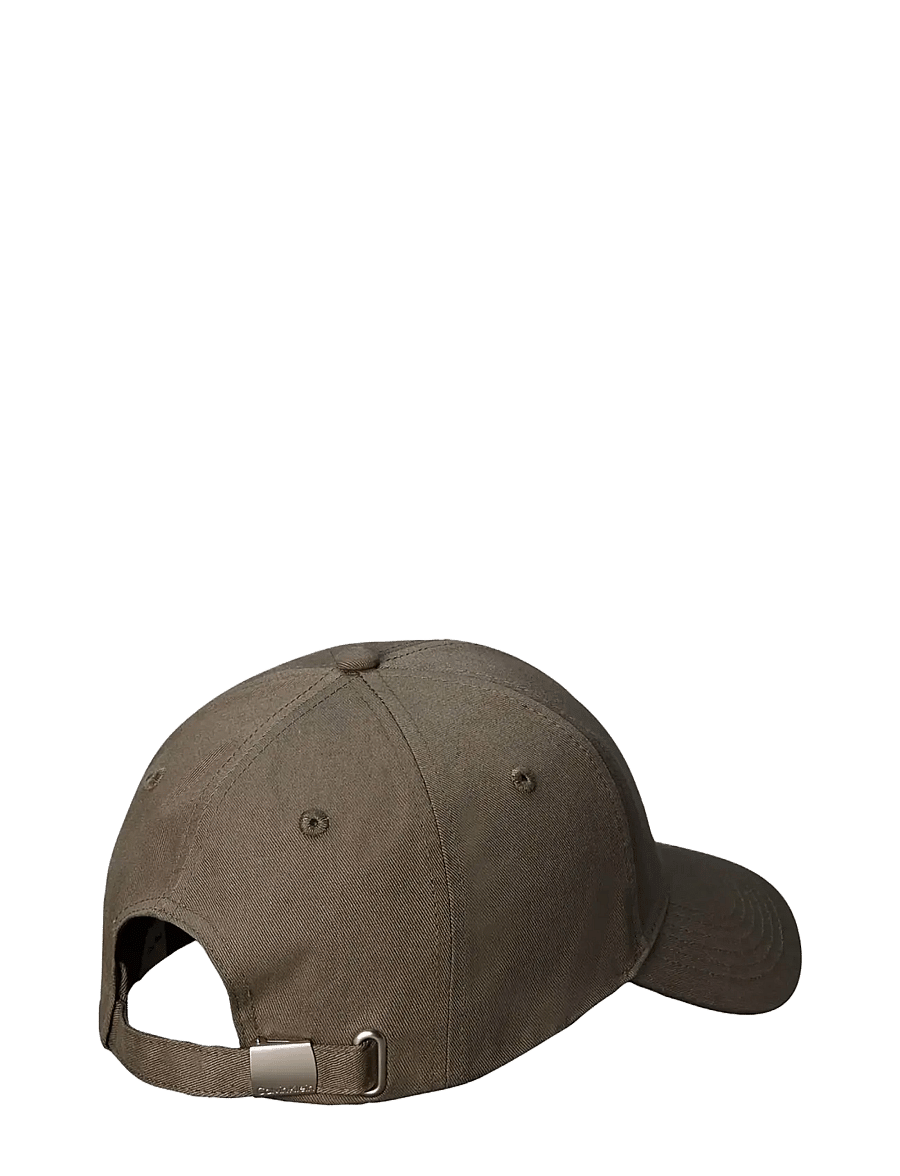 Calvin Klein - MONOLOGO EMBROIDERY CAP - caps - dusty olive - 0