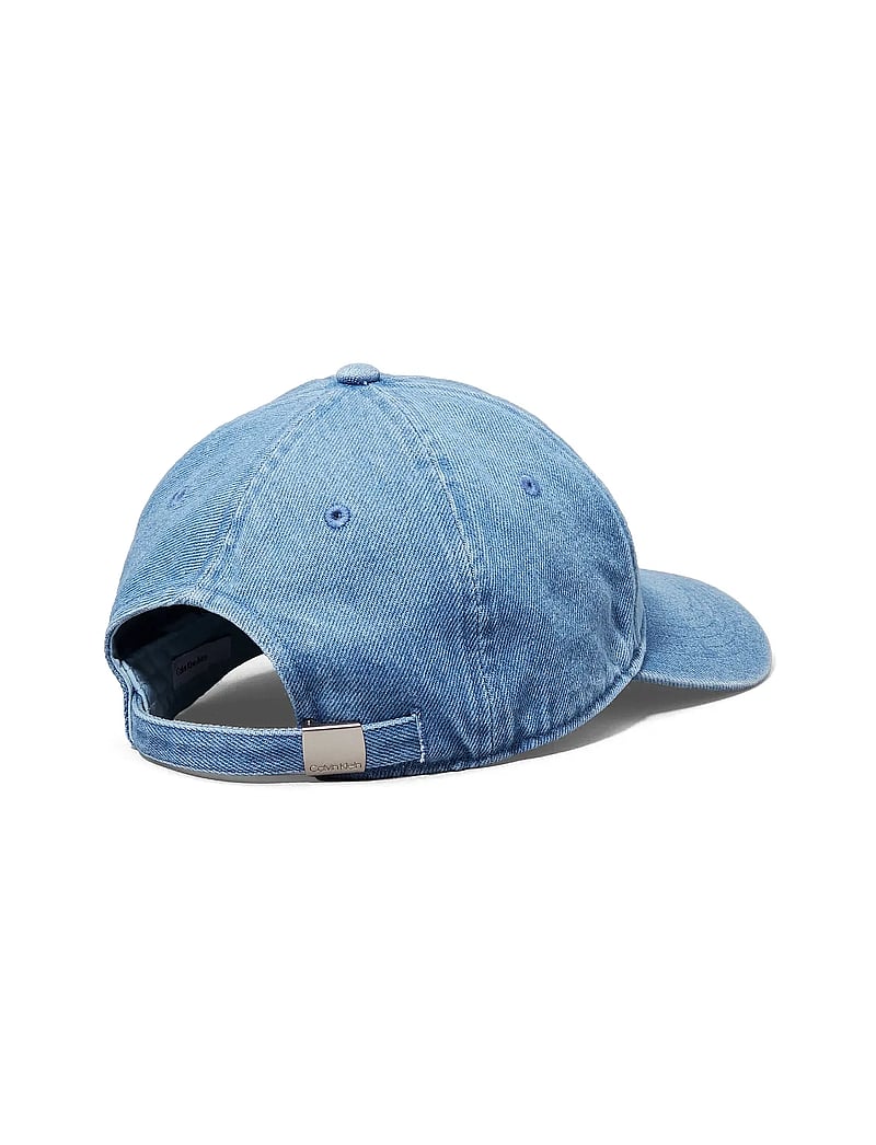 Calvin Klein - MONOLOGO EMBROIDERY DENIM CAP - caps - vintage denim - 3