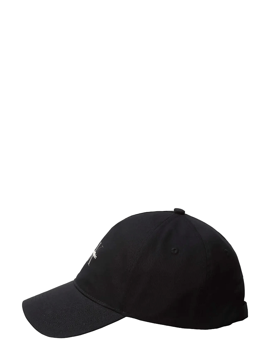 Calvin Klein - MONOLOGO PRINTED BASEBALL CAP - kappen - black - 2