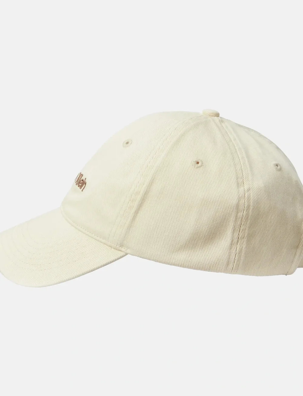 Calvin Klein - LOGO CALVIN KLEIN EMB ON DENIM - kappen - bone white - 3