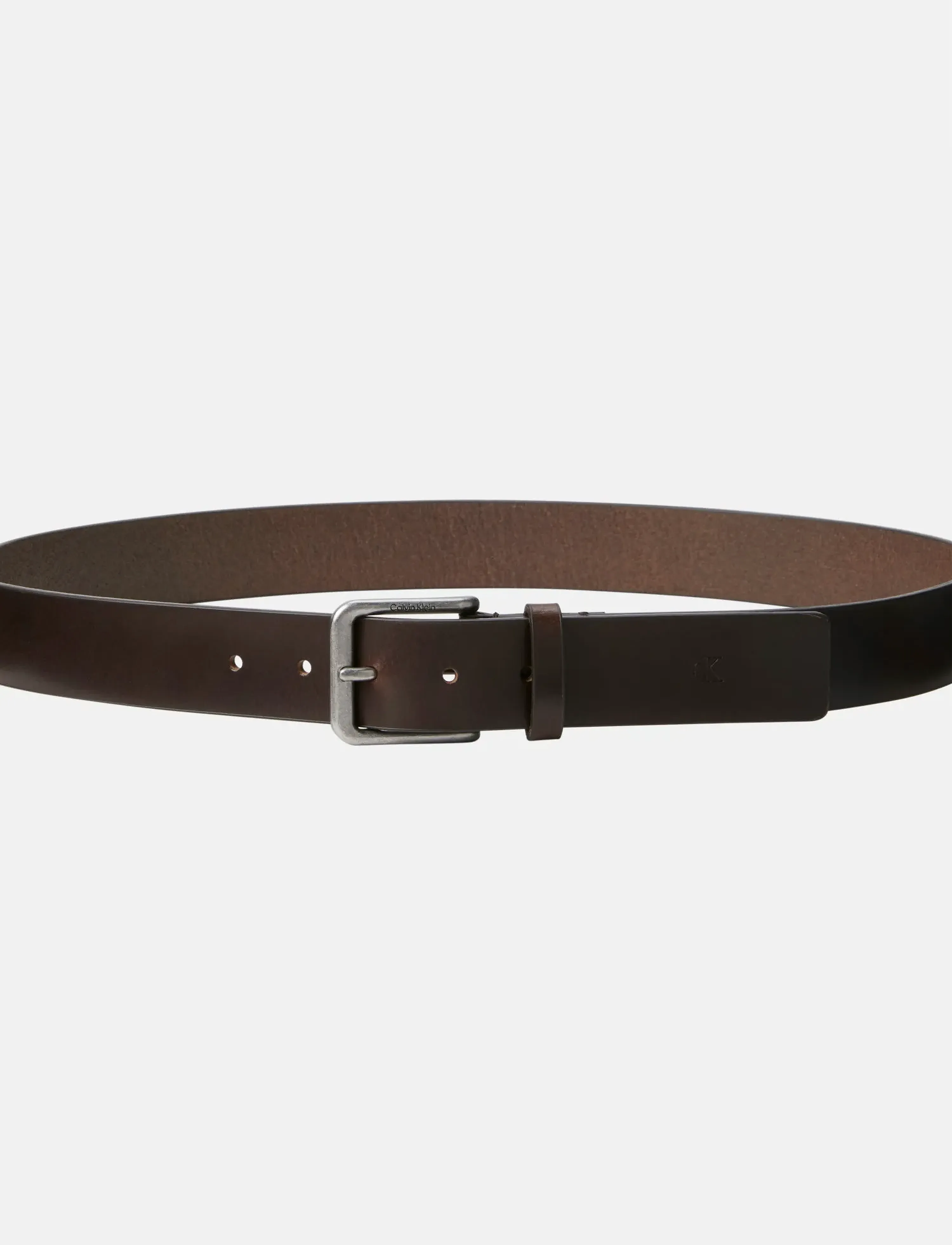 Calvin Klein - CASUAL PIN BUCKLE 35MM FIXED - delicioso   antique silver - 2