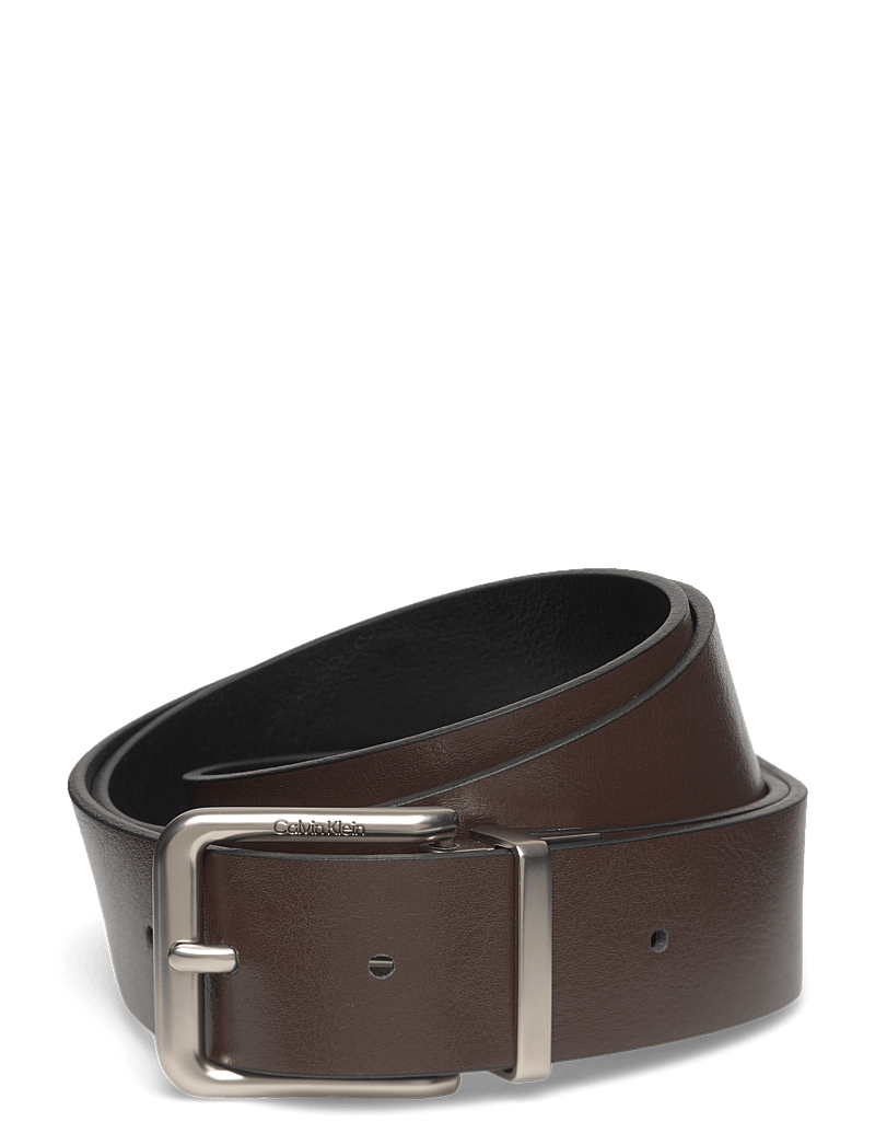 Calvin Klein - CASUAL PIN BUCKLE 35MM ADJ/REV - klassisch gürtel - black delicioso pewter - 3