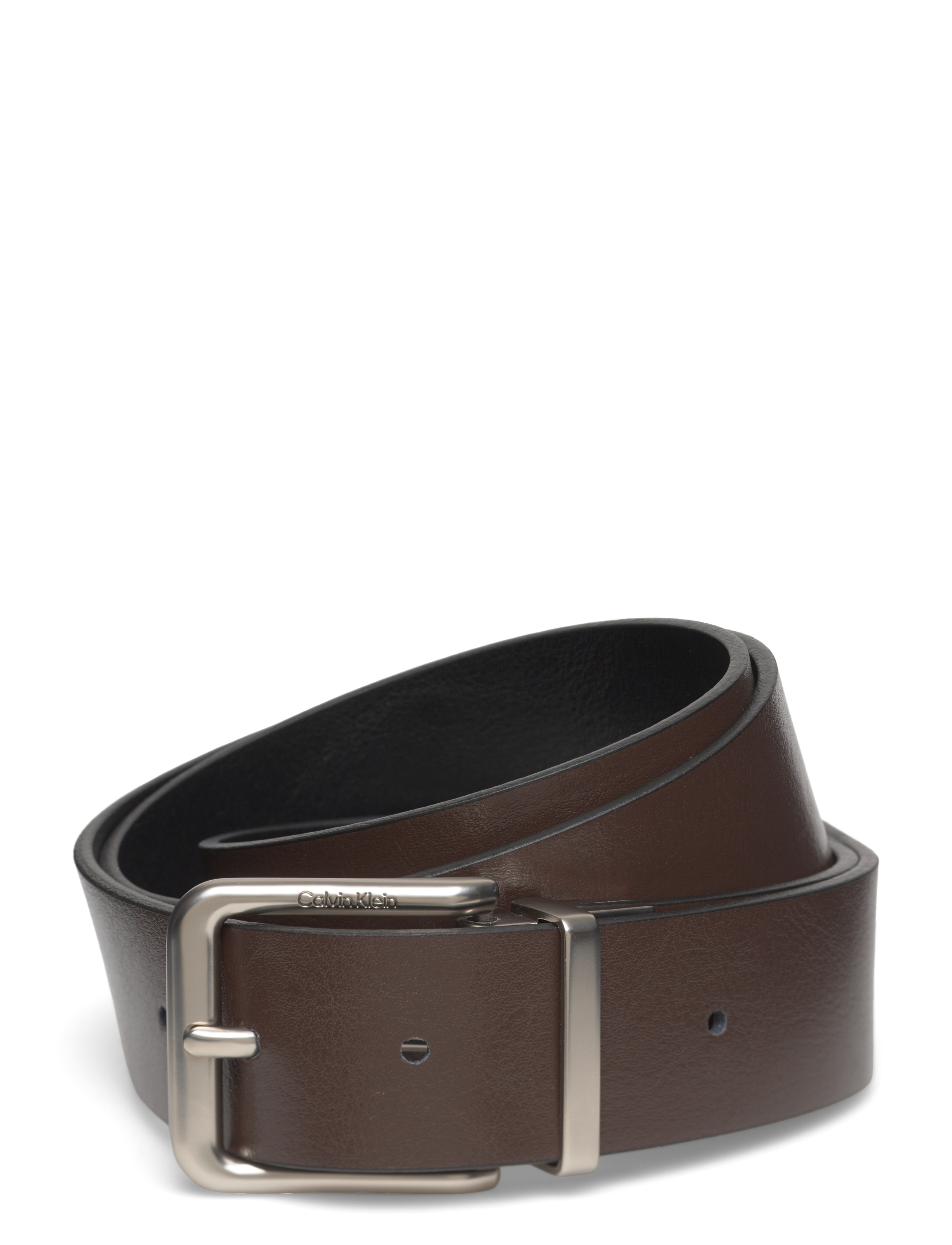 Calvin Klein - CASUAL PIN BUCKLE 35MM ADJ/REV - black delicioso pewter - 3