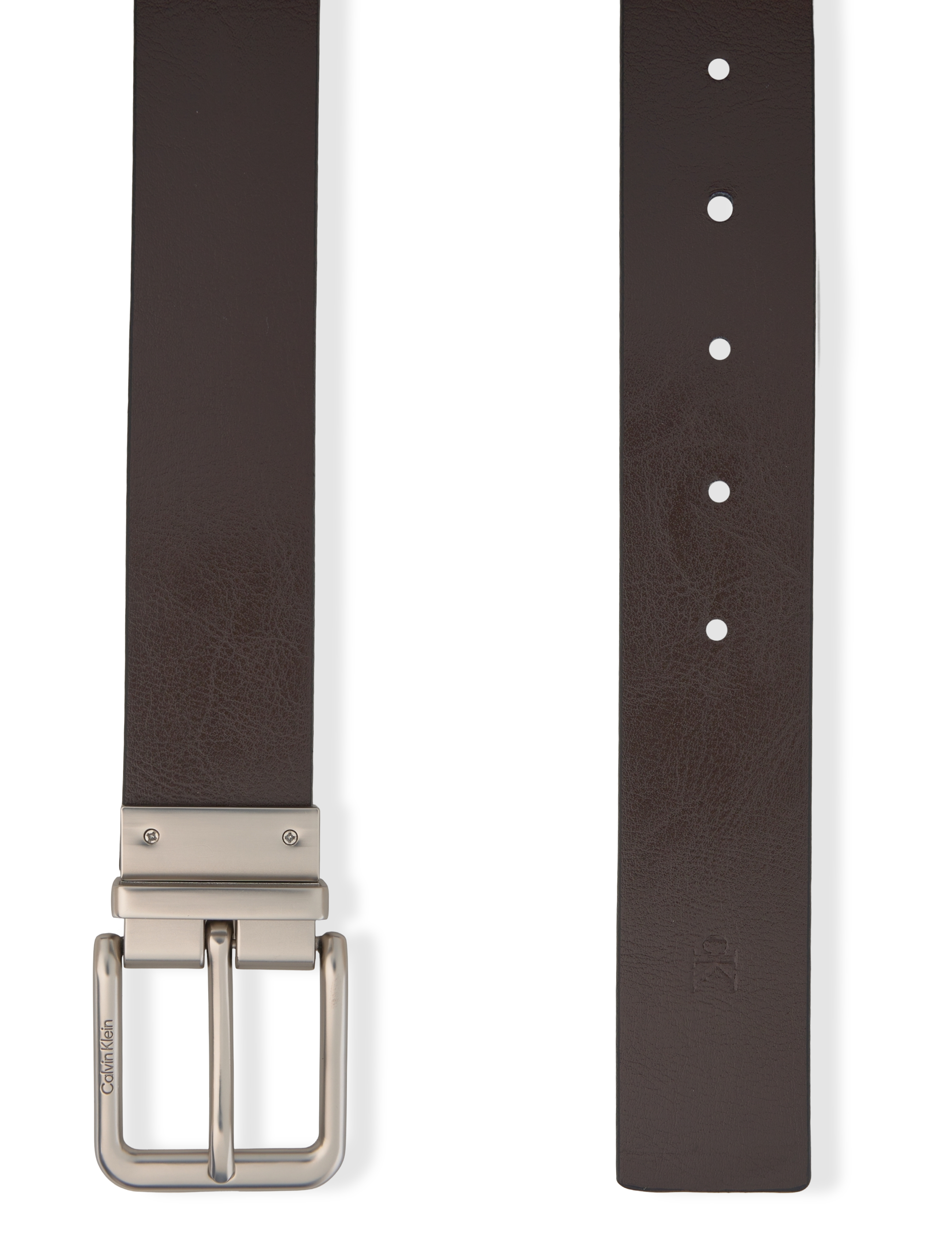 Calvin Klein - CASUAL PIN BUCKLE 35MM ADJ/REV - black delicioso pewter - 4
