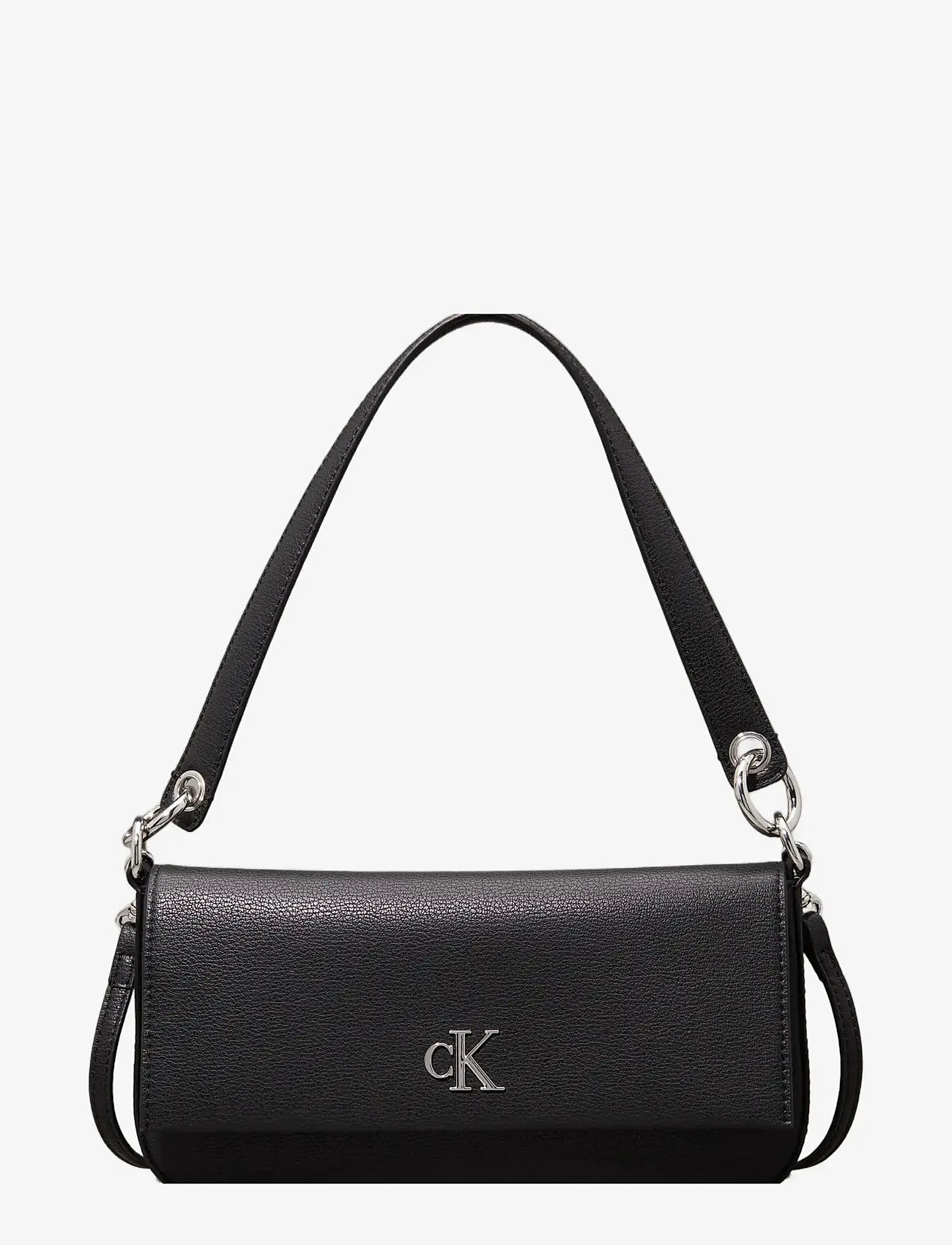 Calvin Klein - MINIMAL MONOGRAM SHOULDER POUCH - geburtstagsgeschenke - black - 0