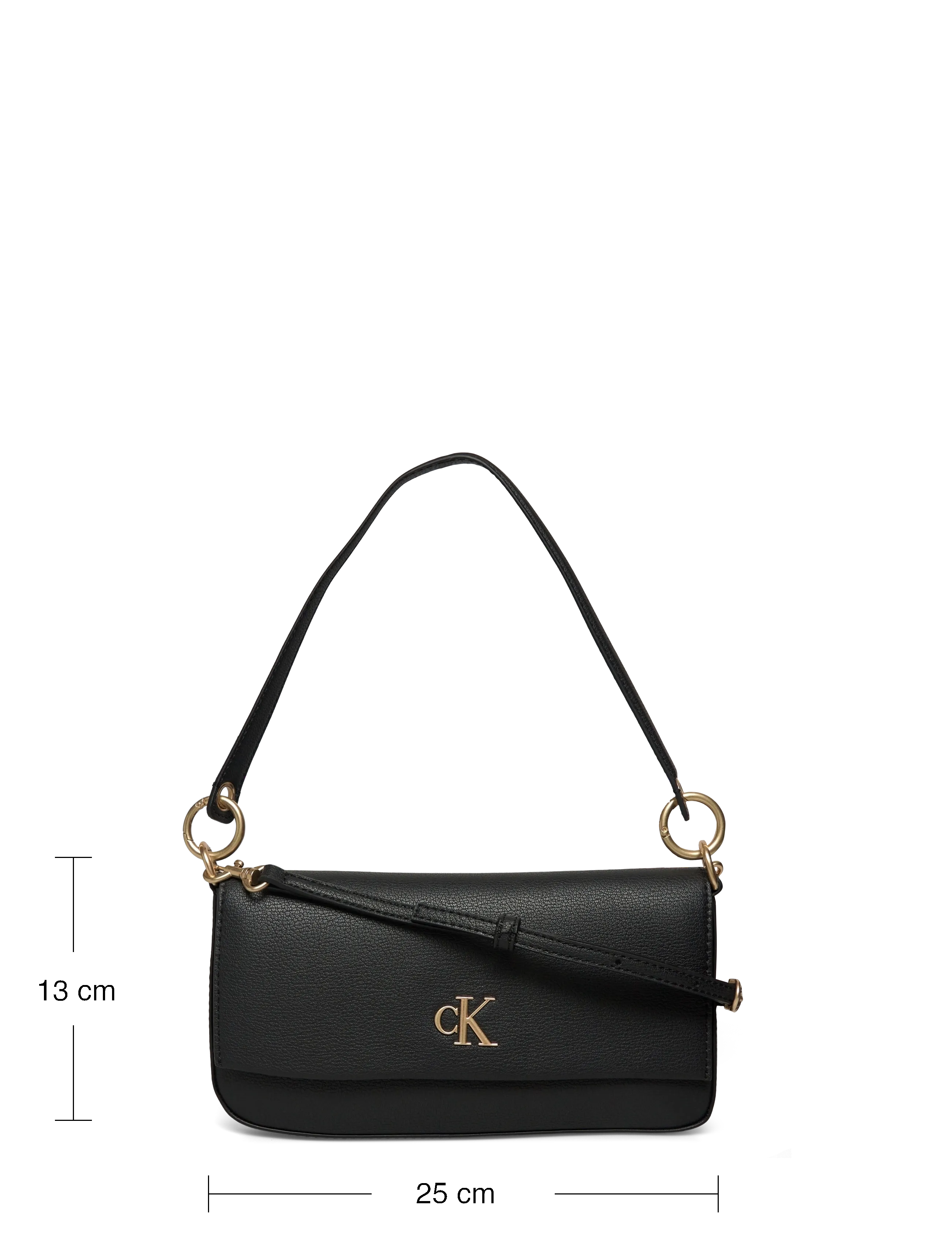 Calvin Klein - MINIMAL MONOGRAM SHOULDER POUCH - black - 3