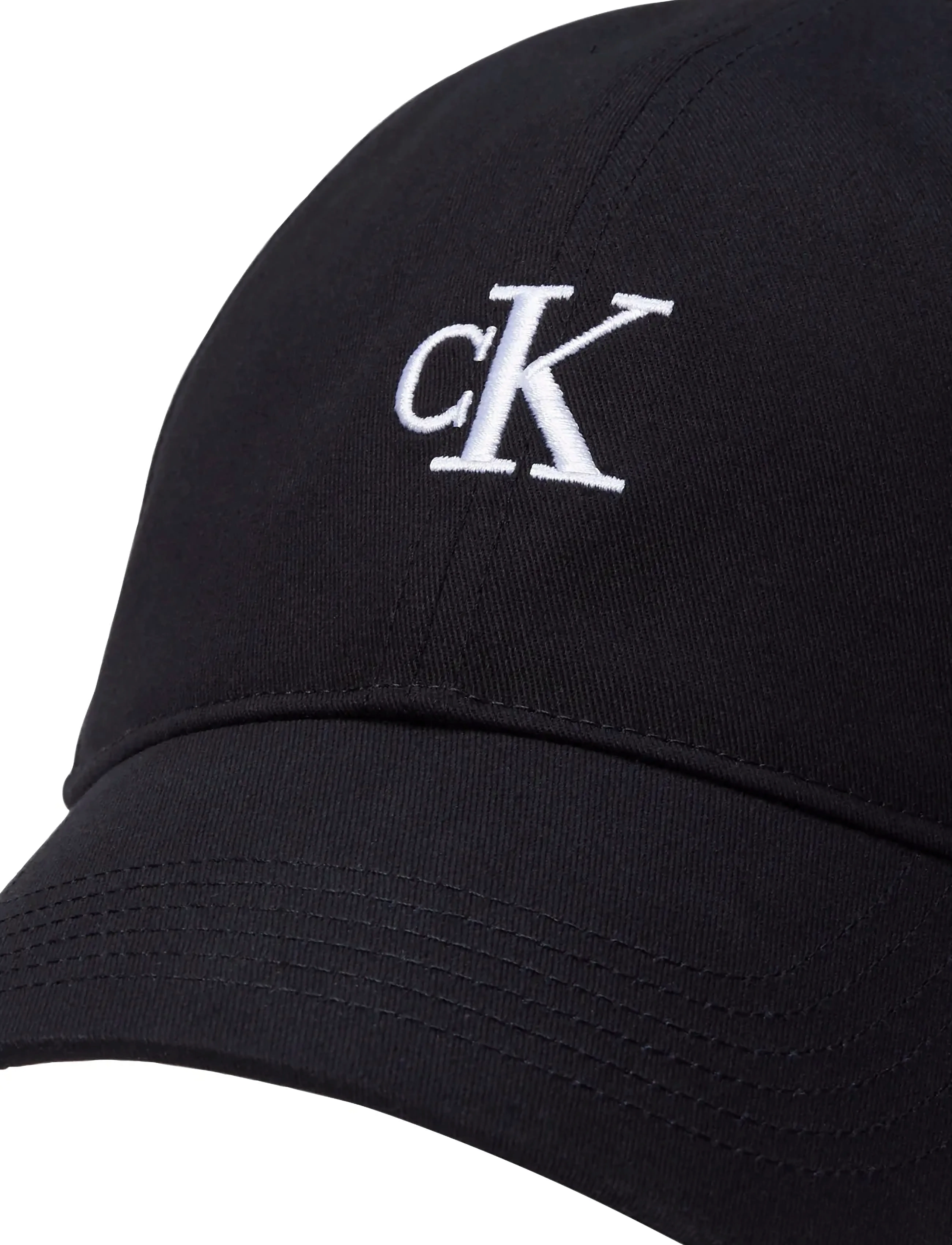 Calvin Klein - MONOGRAM EMBROIDERY BASEBALL CAP - black - 3
