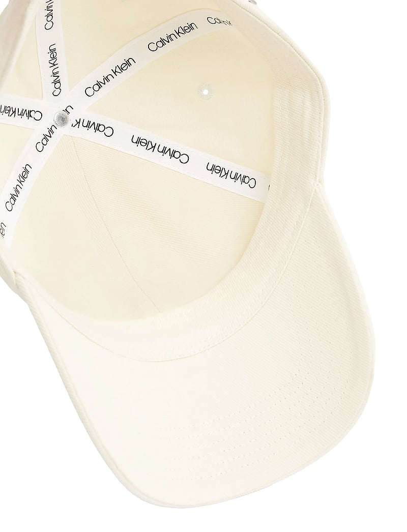 Calvin Klein - MONOGRAM EMBROIDERY BASEBALL CAP - bone white - 4