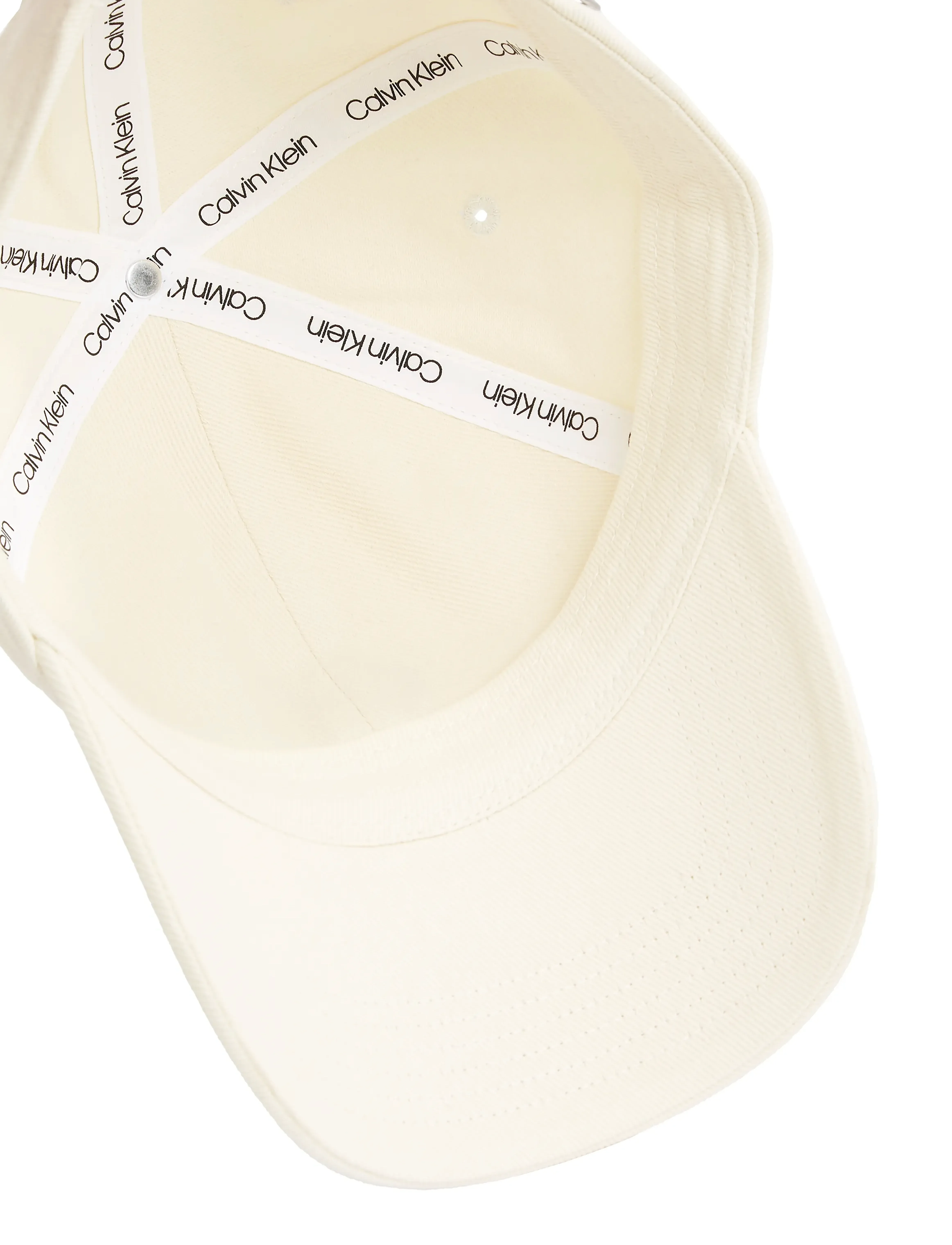 Calvin Klein - MONOGRAM EMBROIDERY BASEBALL CAP - bone white - 4