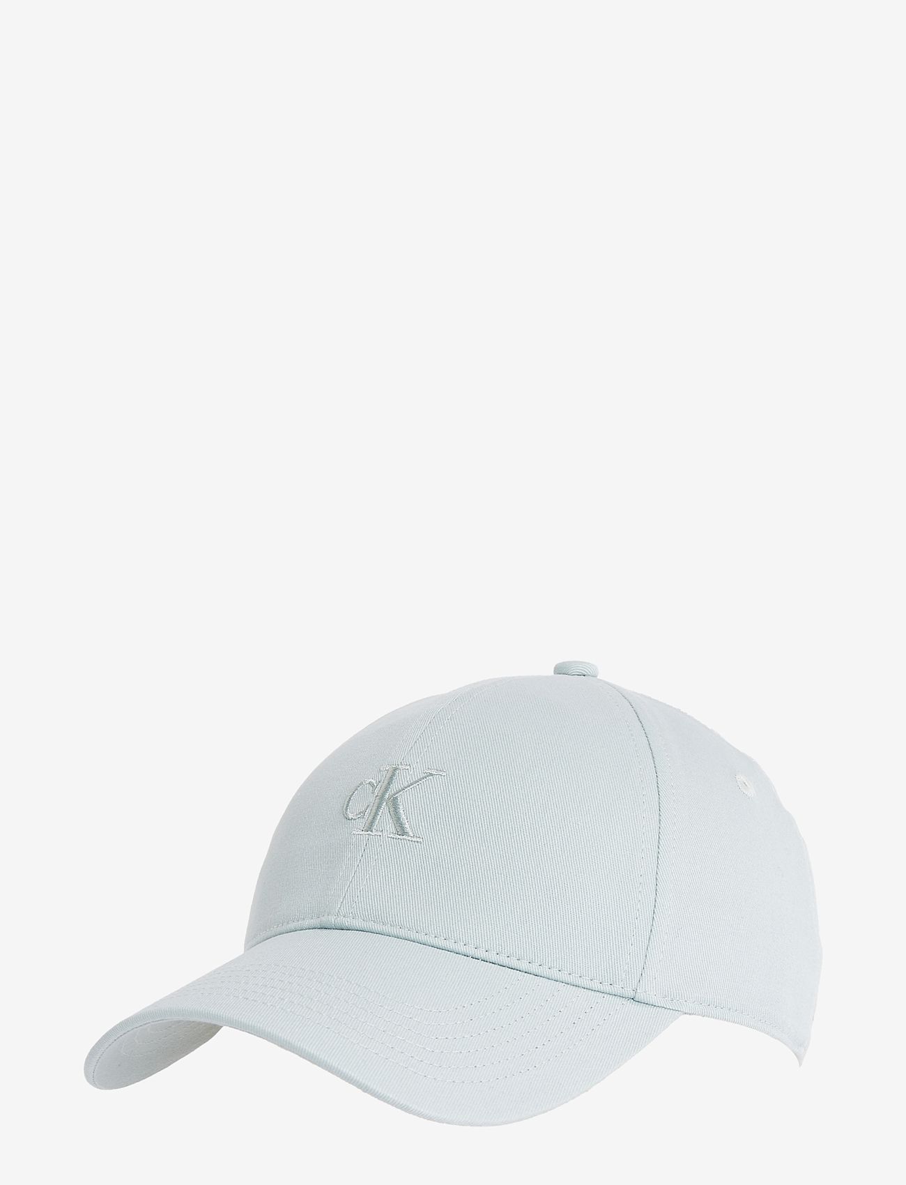 Calvin Klein - MONOGRAM EMBROIDERY BASEBALL CAP - laveste priser - slate - 0