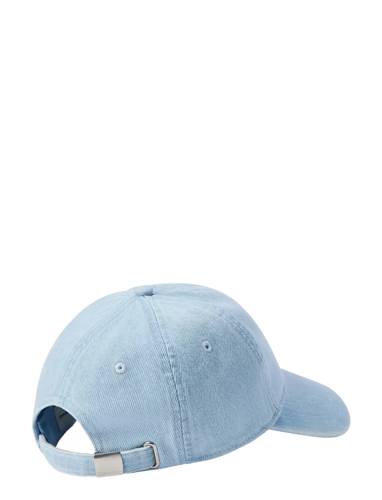 Calvin Klein - MONOGRAM EMBROIDERY DENIM BASEBA - light wash denim - 1