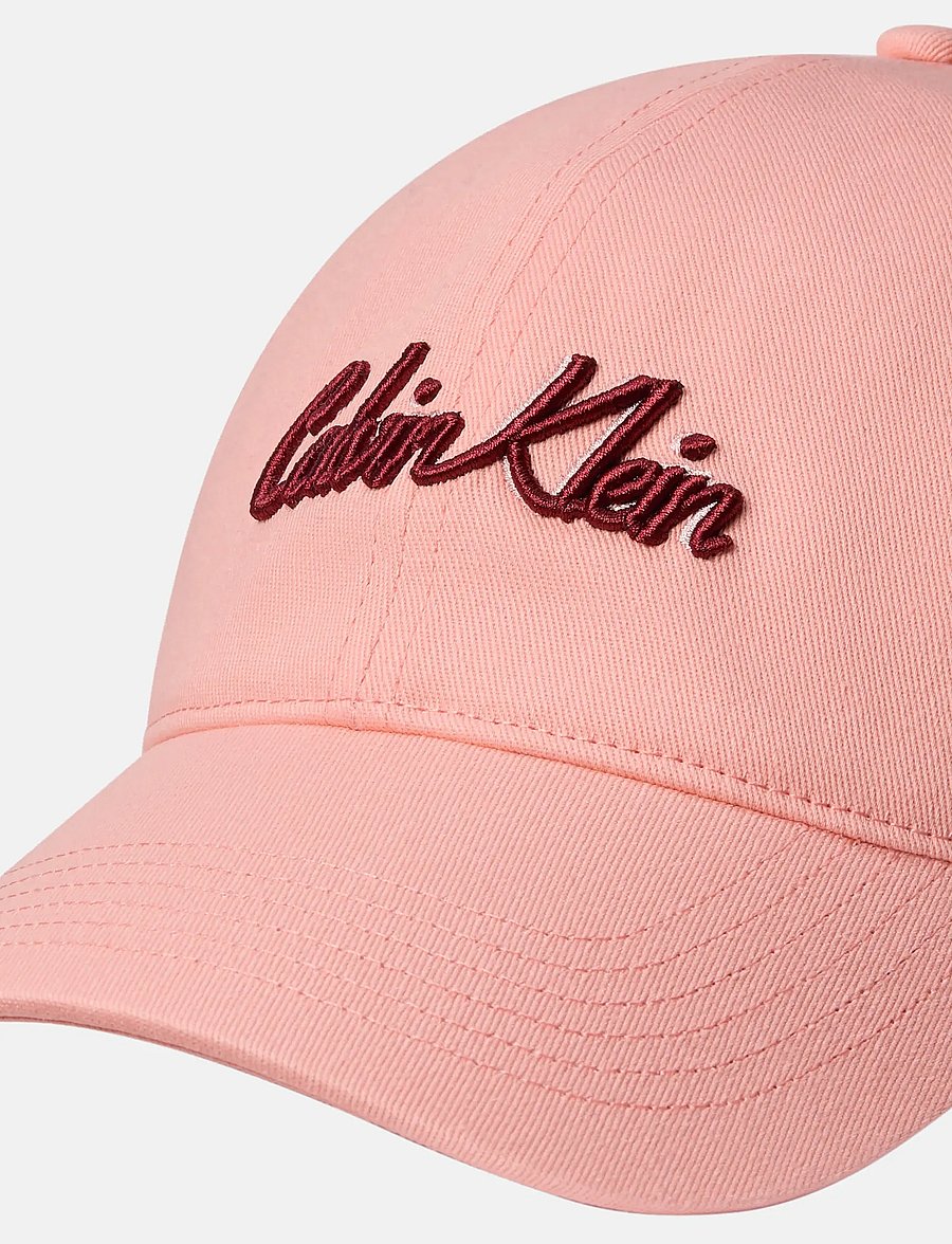 Calvin Klein - 6 PANEL SSNL GRAPHIC CAP - kasketter & caps - powder orange - 2