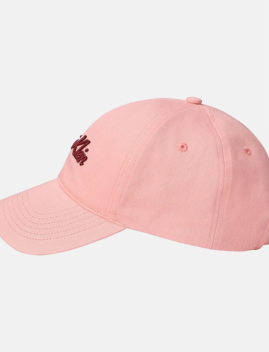 Calvin Klein - 6 PANEL SSNL GRAPHIC CAP - kasketter & caps - powder orange - 3