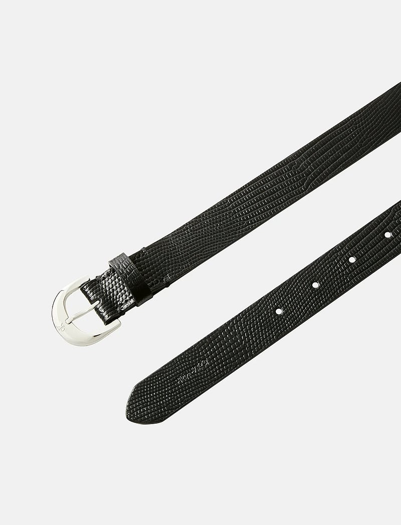 Calvin Klein - FORGED PIN BELT 25MM - casual belts - black 18k golden nf - 2