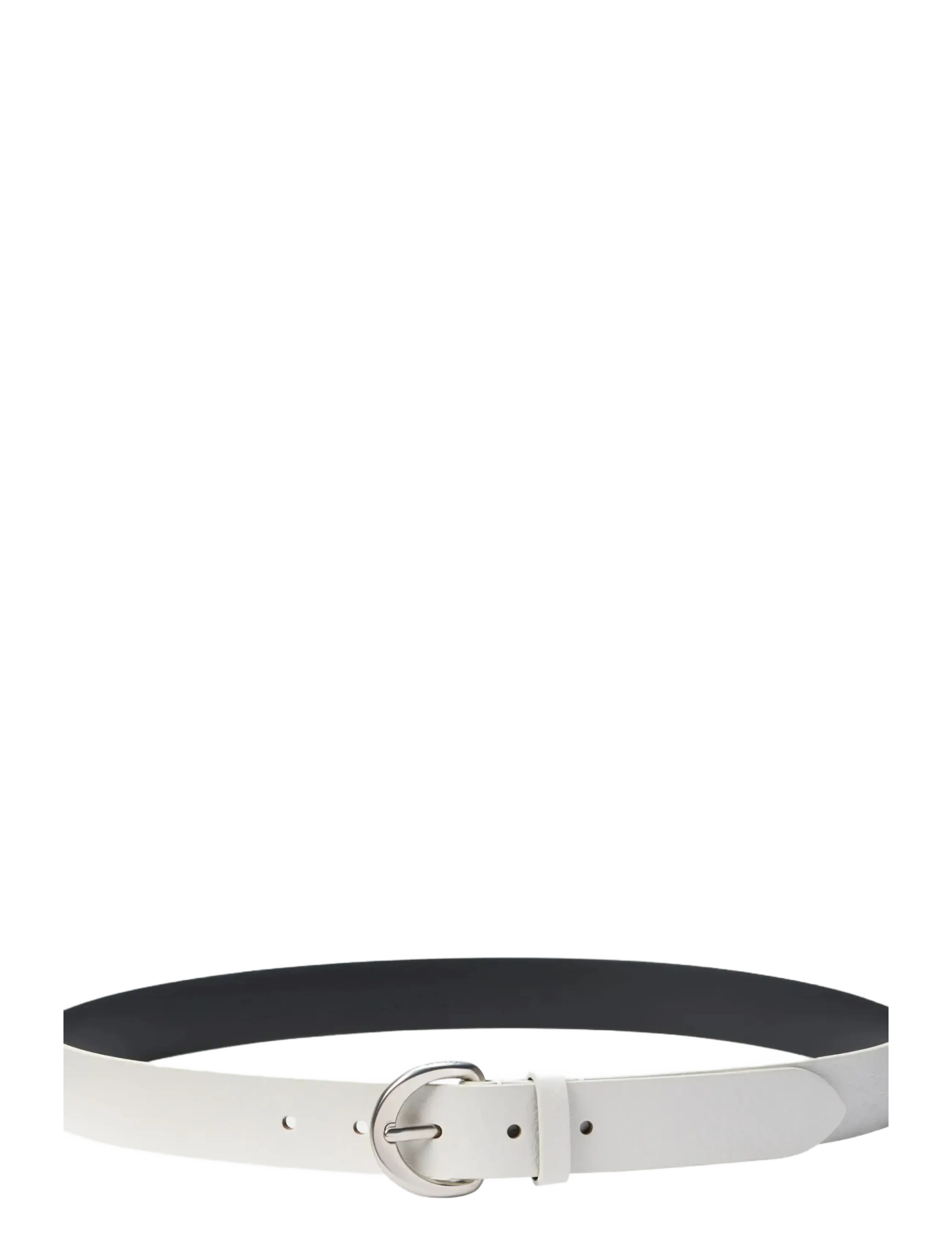 Calvin Klein - CLASSIC BUCKLE AOP 30MM - lily white - 1