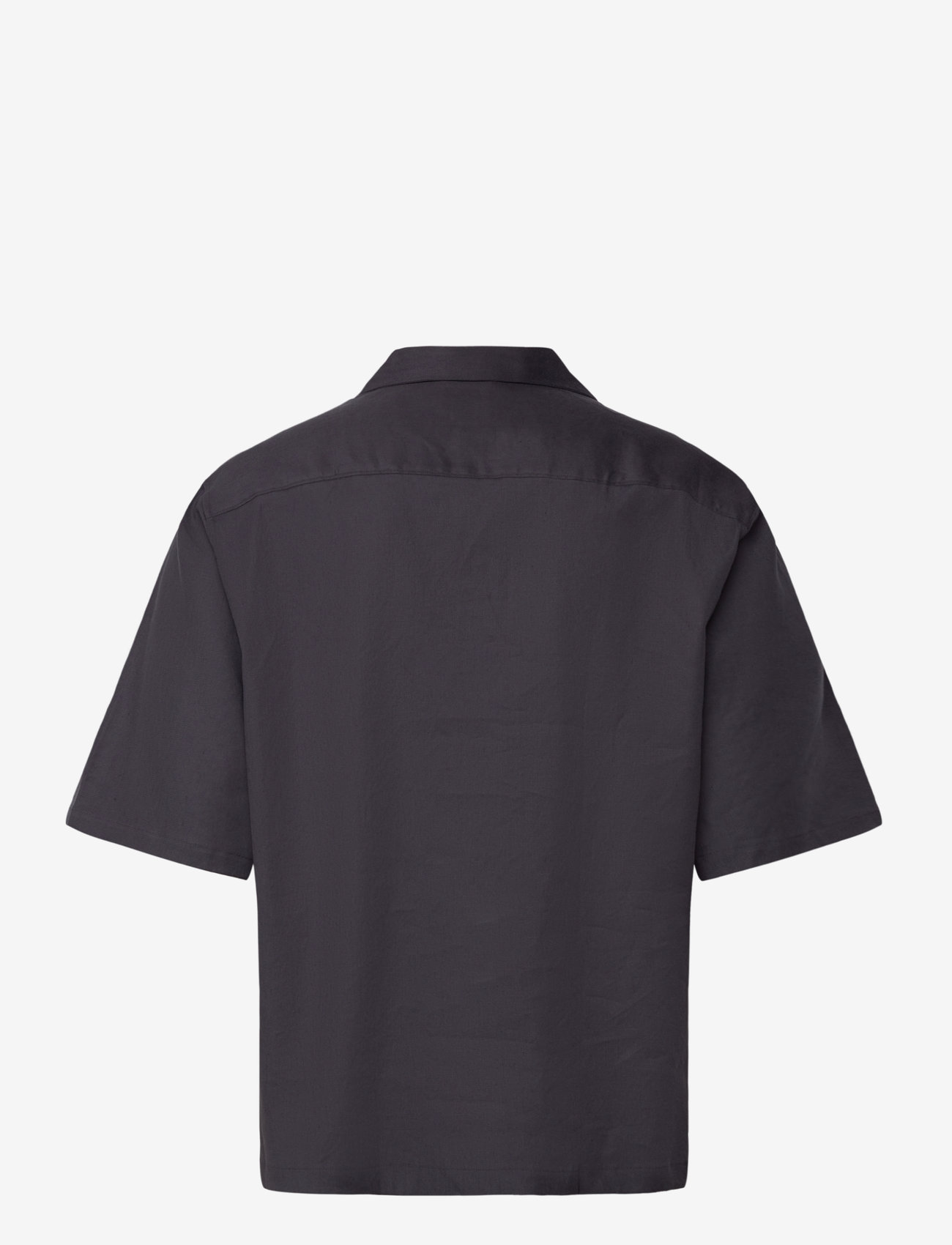 Calvin Klein - SS LINEN LYOCELL CAMP RELAXED SH - linased särgid - ebony - 1