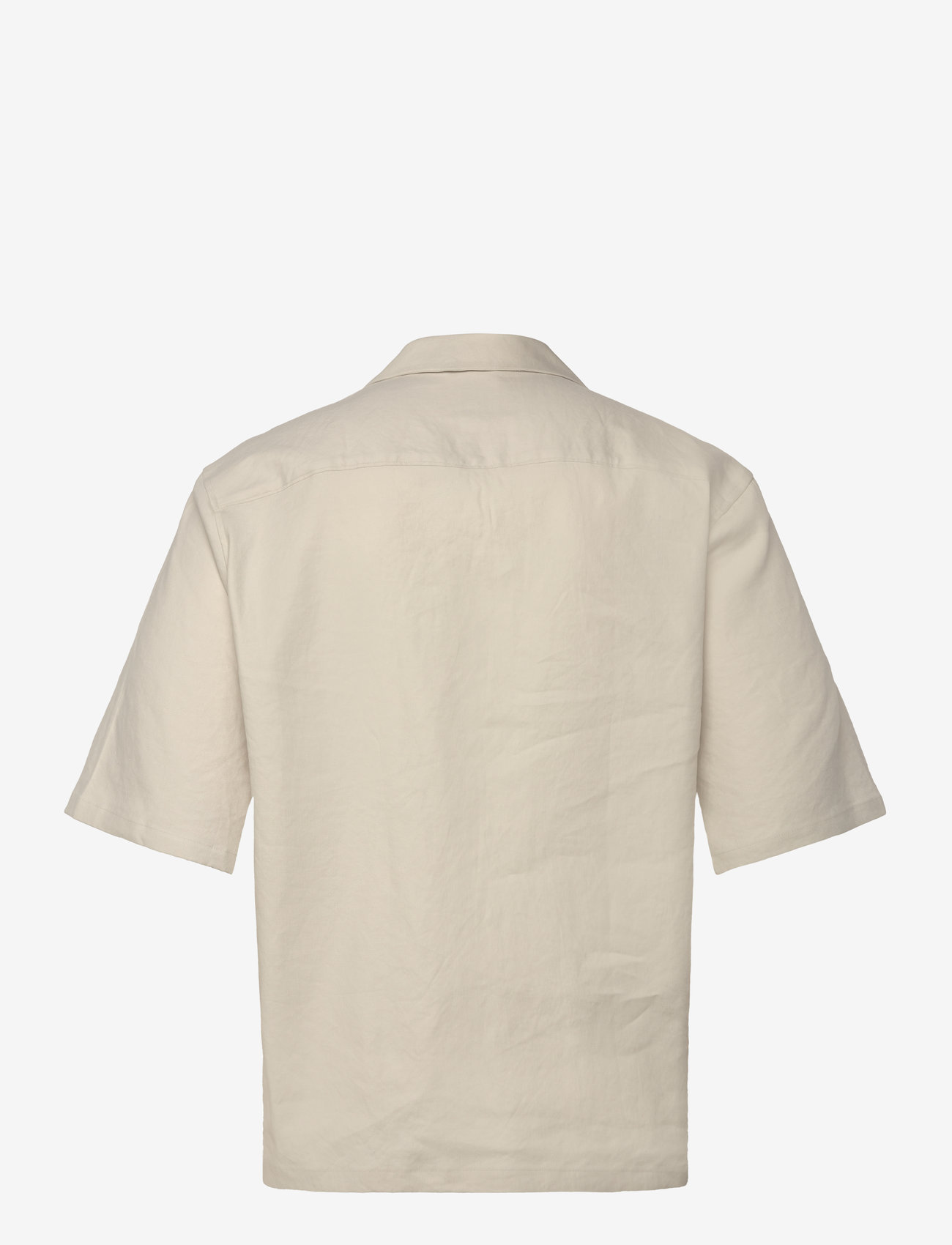 Calvin Klein - SS LINEN LYOCELL CAMP RELAXED SH - koszule lniane - silver birch - 1