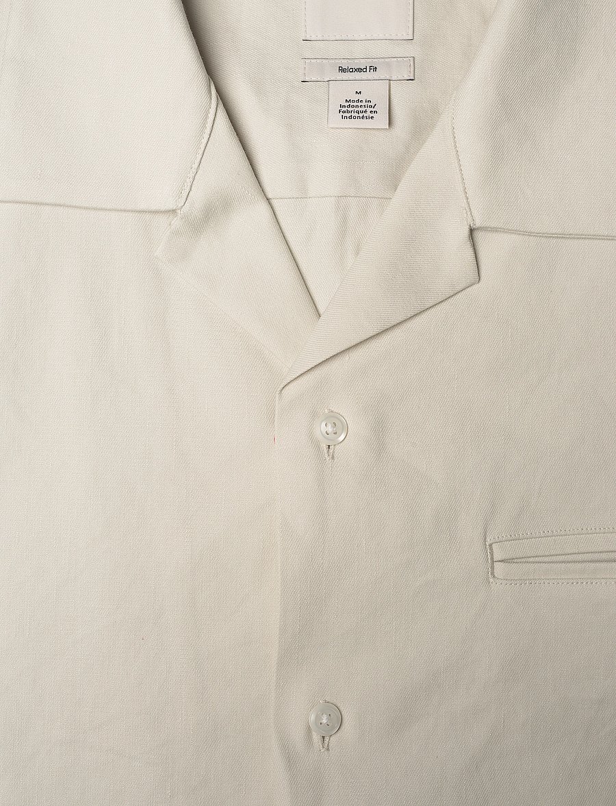 Calvin Klein - SS LINEN LYOCELL CAMP RELAXED SH - leinenhemden - silver birch - 2