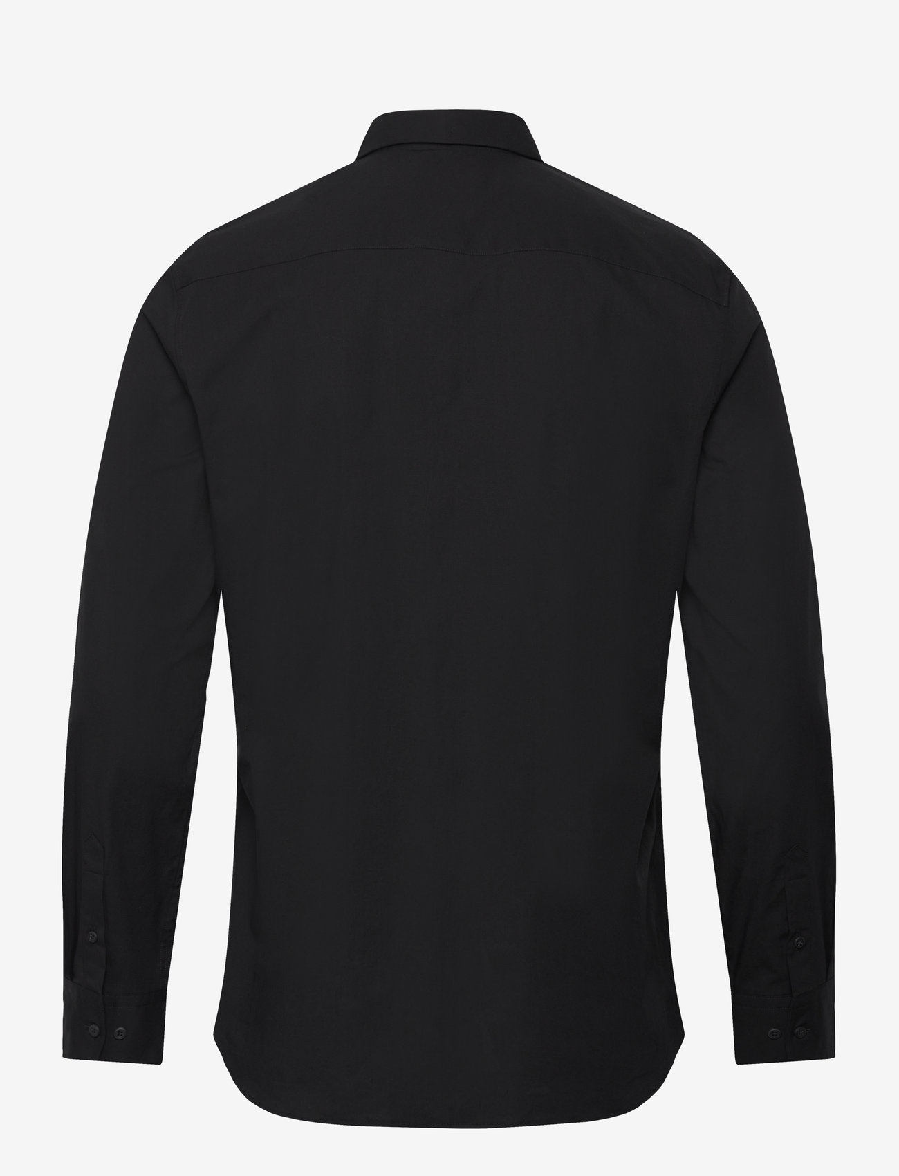 Calvin Klein - LS SOLID STRETCH SLIM SHIRT - business shirts - black - 1