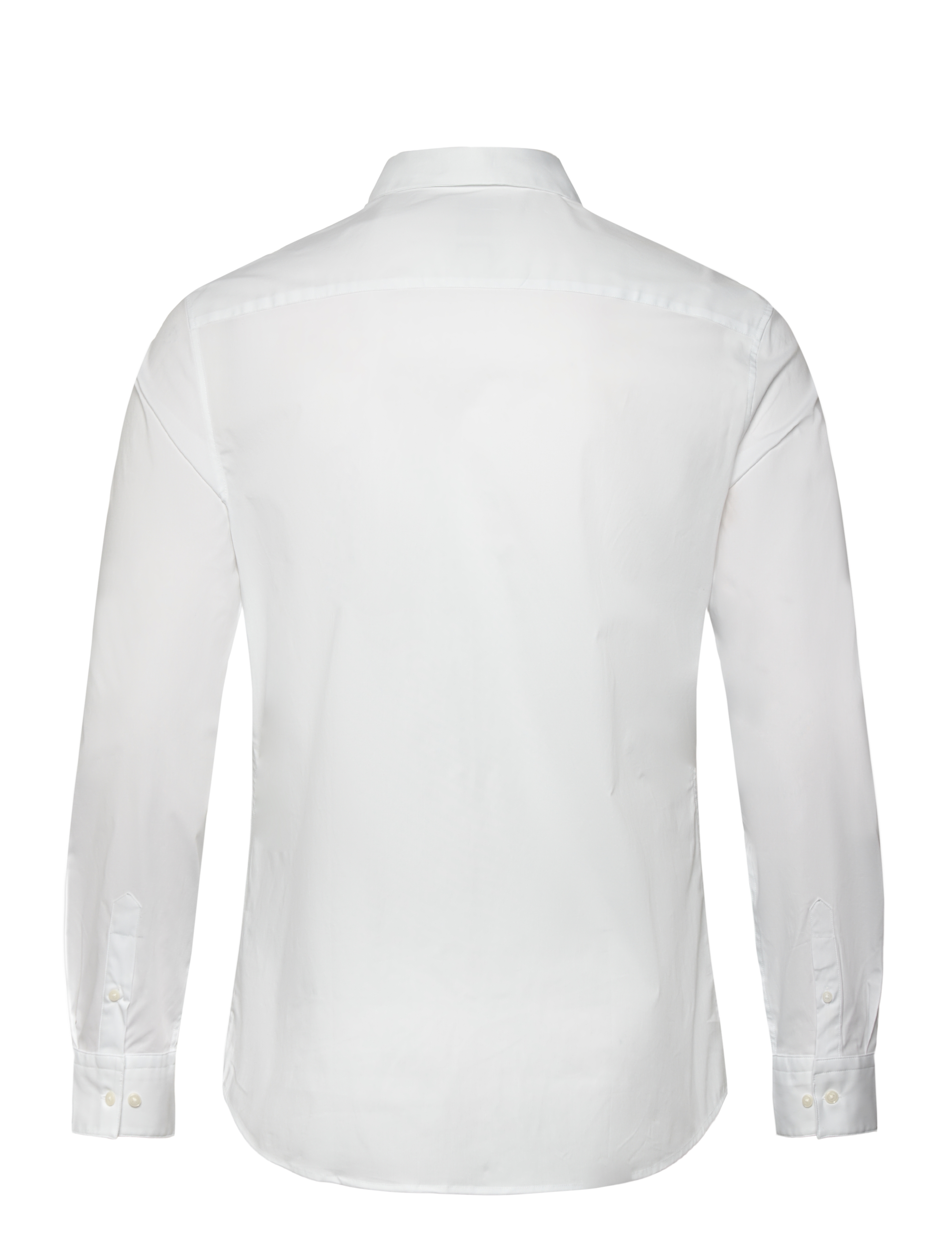 Calvin Klein - LS SOLID STRETCH SLIM SHIRT - formelle hemden - brilliant white - 2