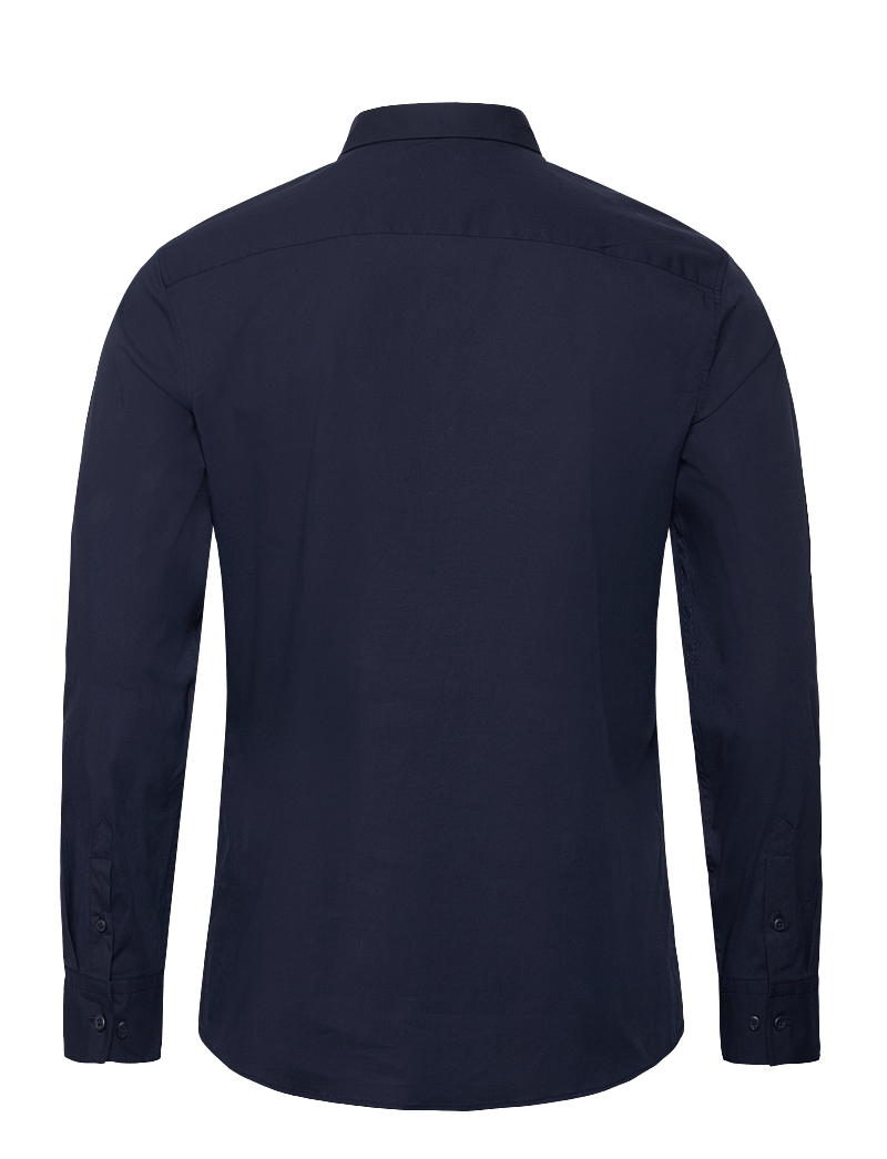 Calvin Klein - LS SOLID STRETCH SLIM SHIRT - formelle skjorter - dark sapphire - 2