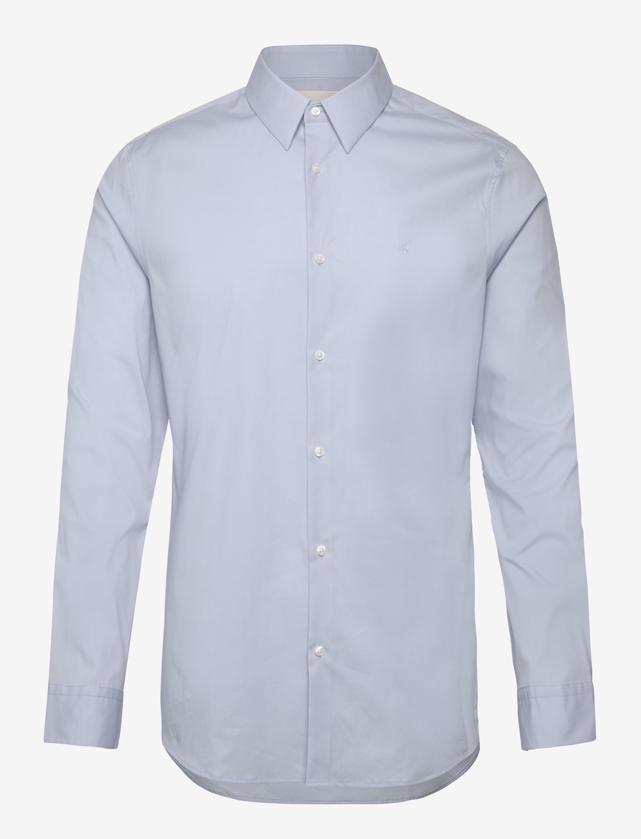 Calvin Klein - LS SOLID STRETCH SLIM SHIRT - formelle skjorter - niagara mist - 1