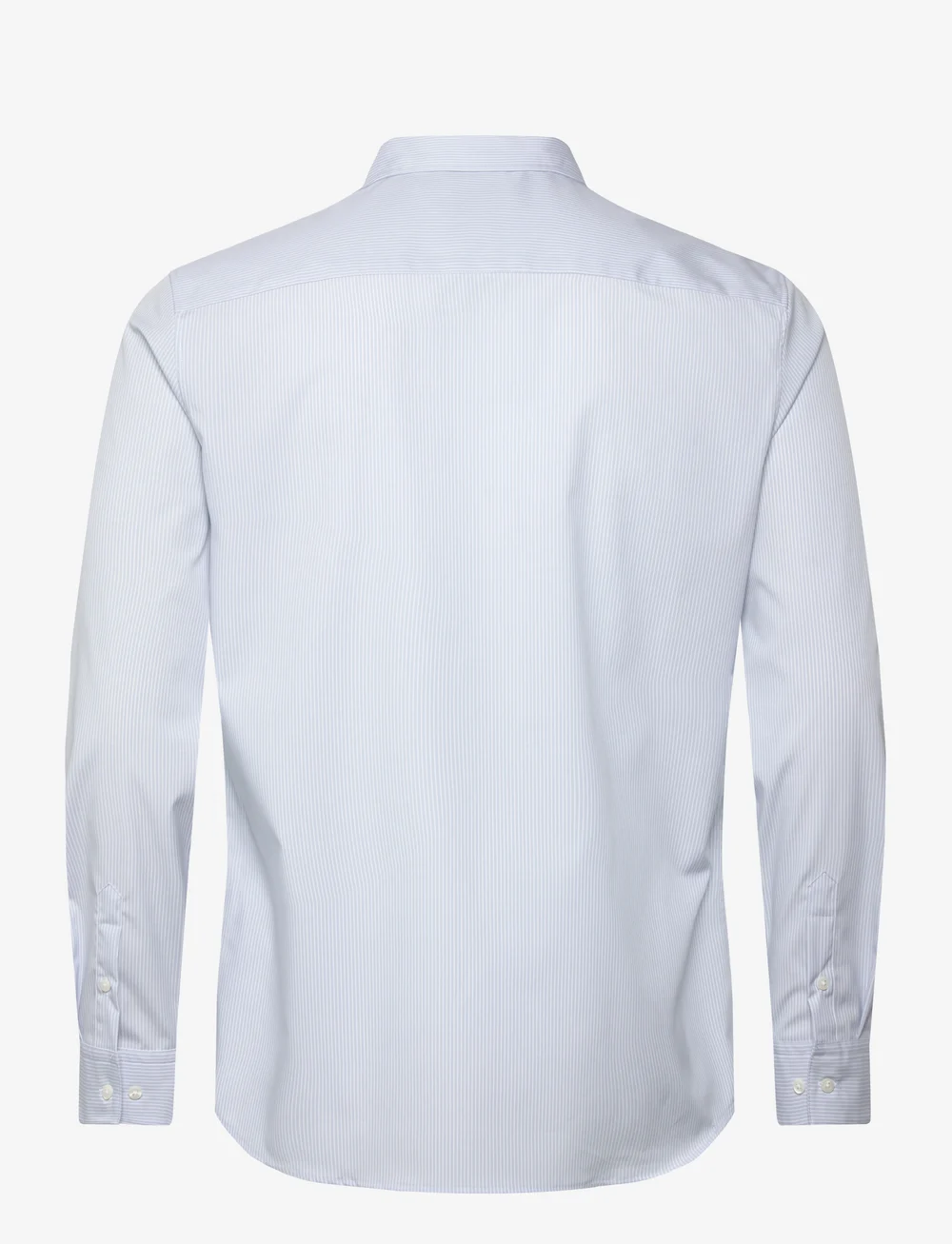 Calvin Klein - LS THIN STRIPE SUPIMA STRETCH SL - gestreifte hemden - niagara mist - 2