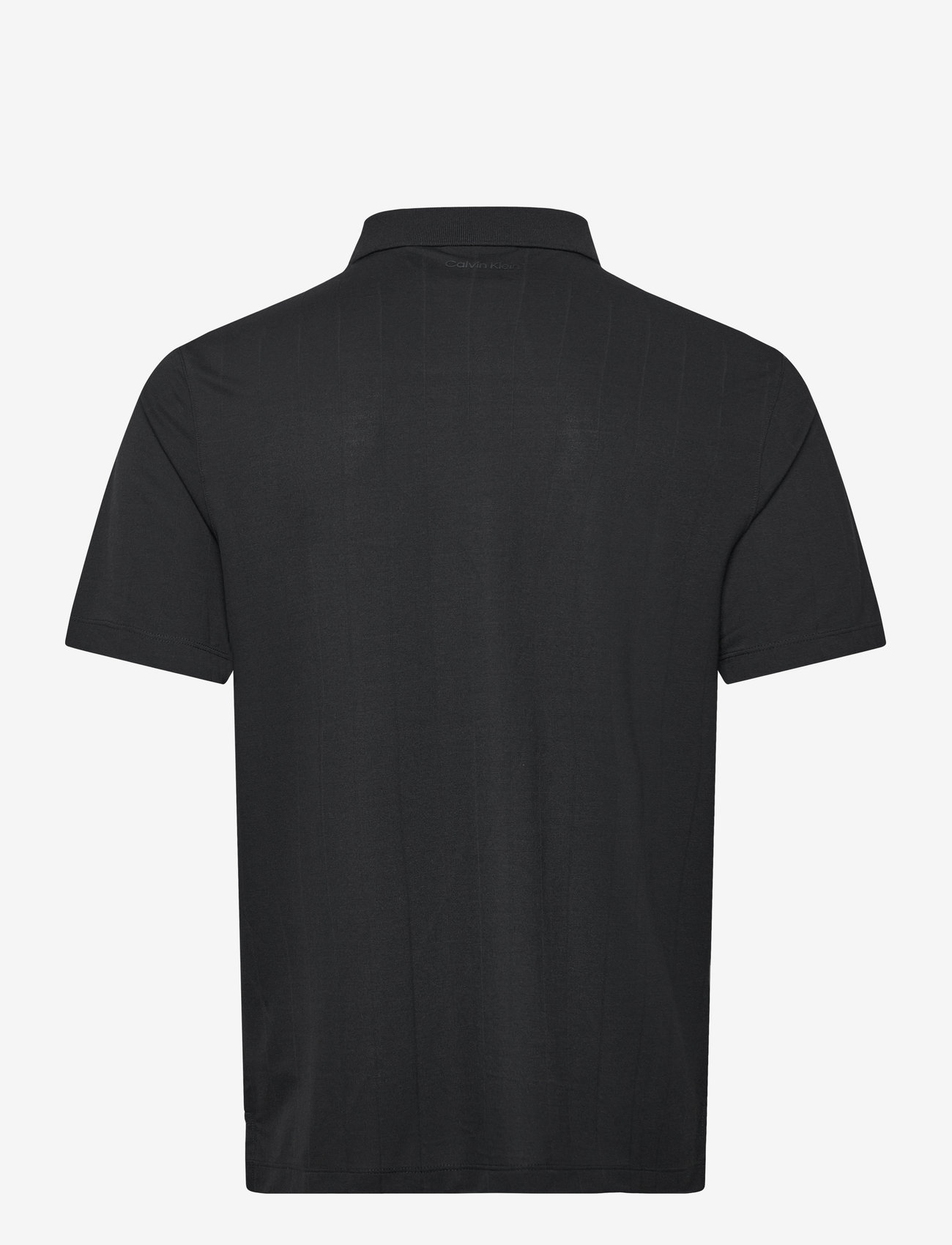 Calvin Klein - SS STRIPE STRECH JACQUARD POLO - kortærmede poloer - black - 2