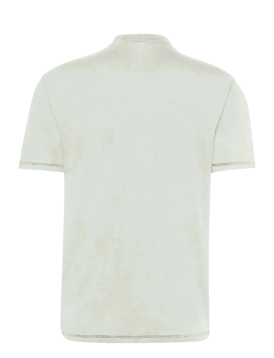 Calvin Klein - SS SUPIMA CHEST EMB CREWNECK TEE - kurzärmelige t-shirts - bright white - 2