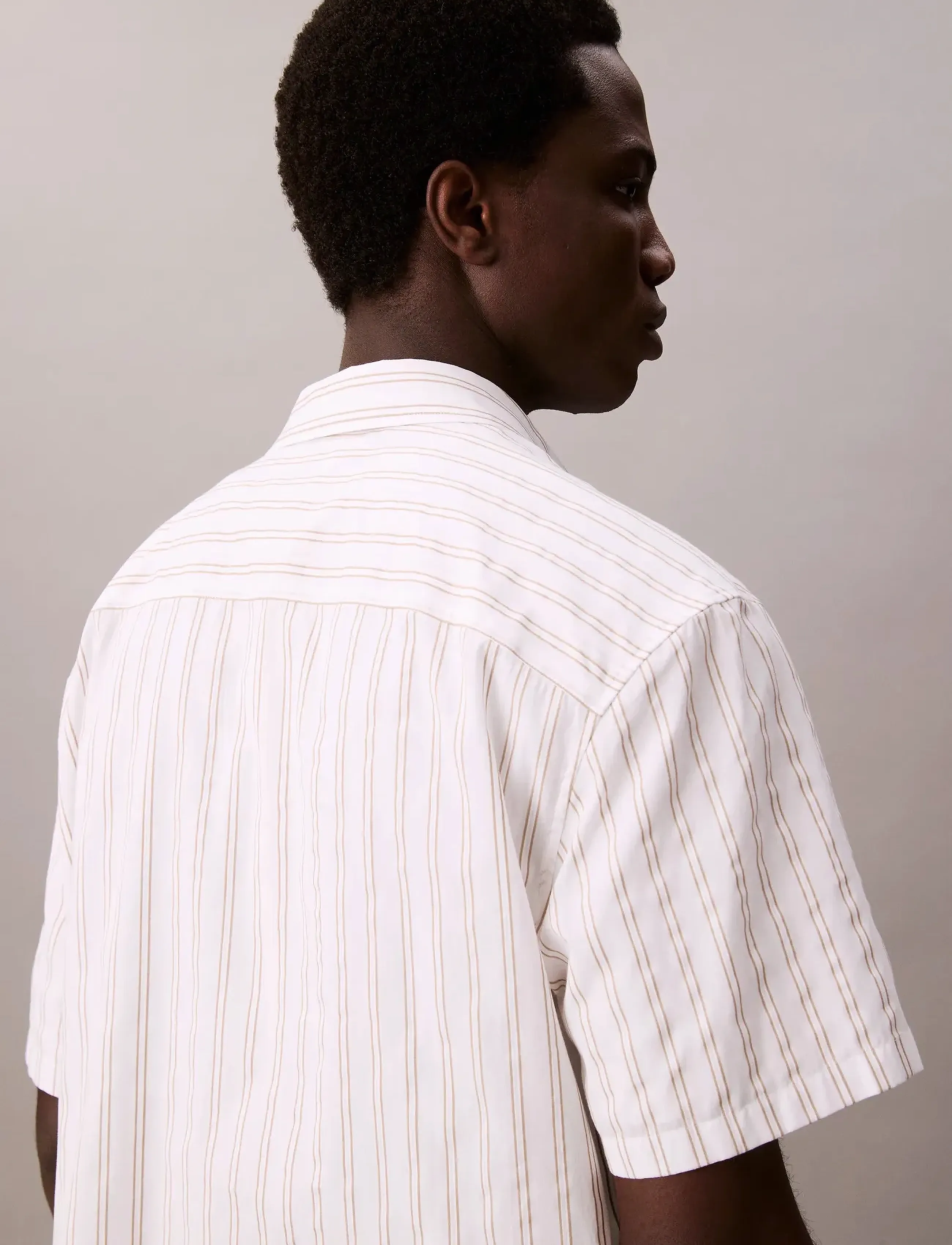 Calvin Klein - SS SUPIMA CHEST EMB CREWNECK TEE - t-shirts à manches courtes - bright white - 5