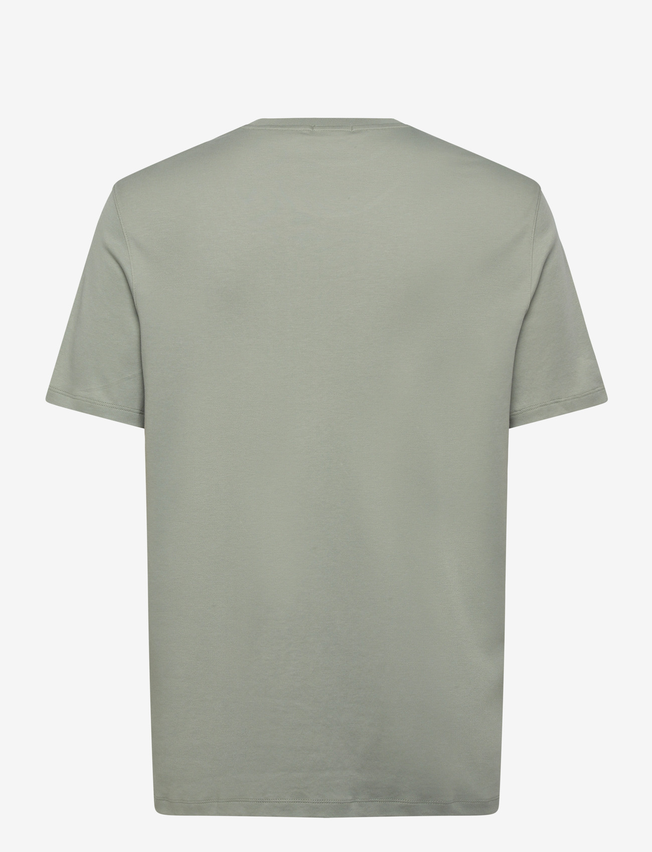Calvin Klein - SS SUPIMA CHEST EMB CREWNECK TEE - lyhythihaiset - shadow - 1
