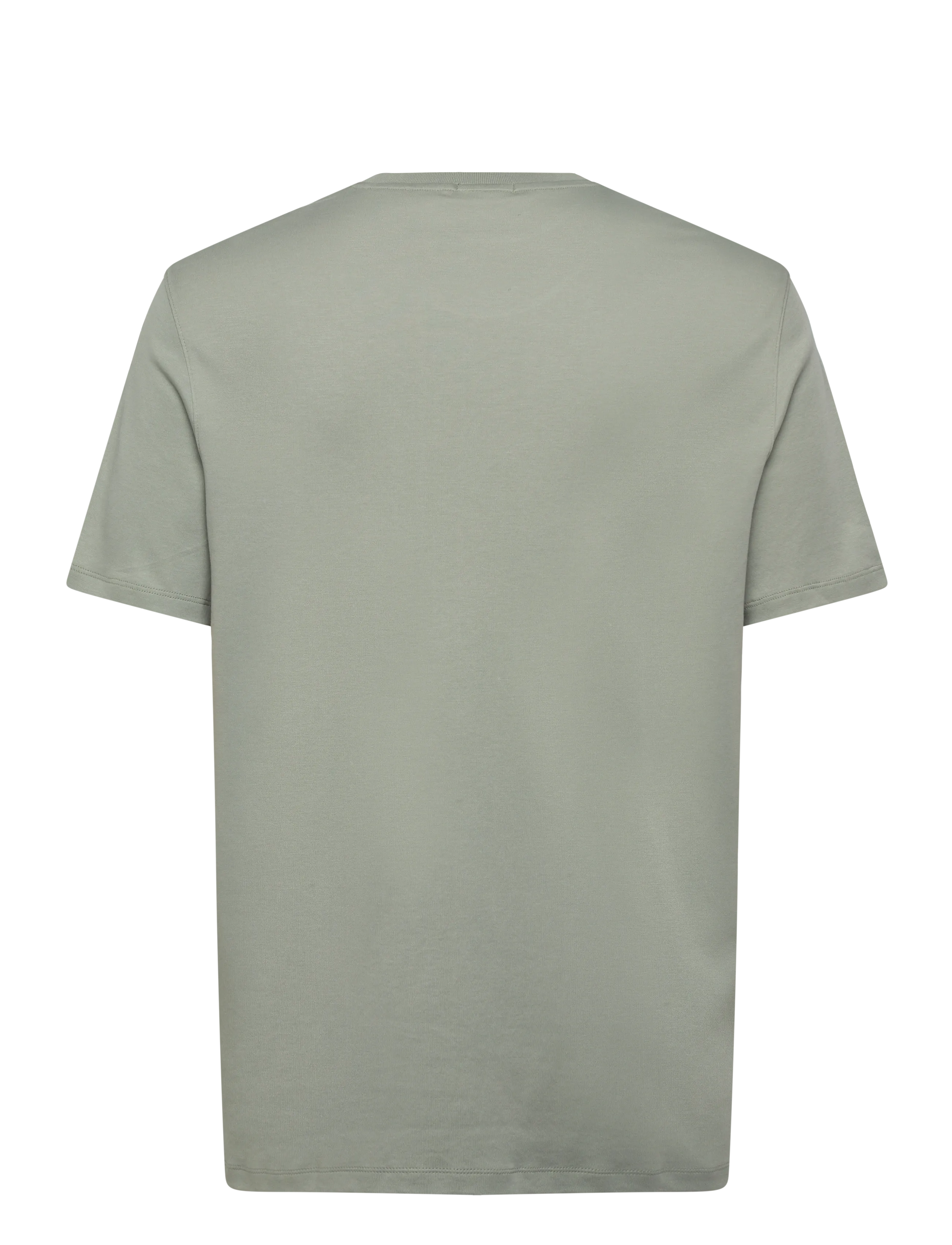 Calvin Klein - SS SUPIMA CHEST EMB CREWNECK TEE - short-sleeved t-shirts - shadow - 1