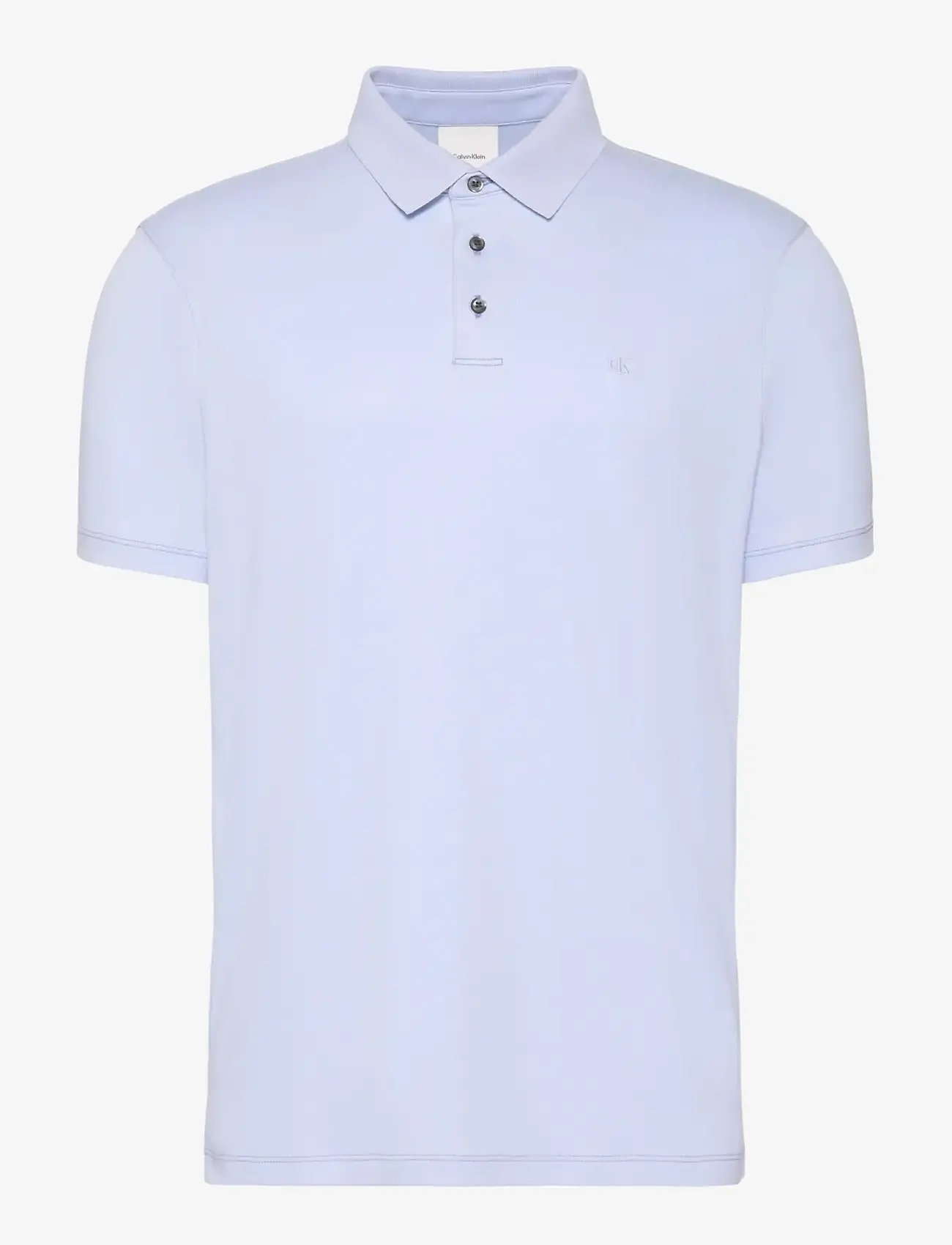 Calvin Klein - SS SUPIMA CHEST EMB POLO - polos à manches courtes - heavenly iris - 1