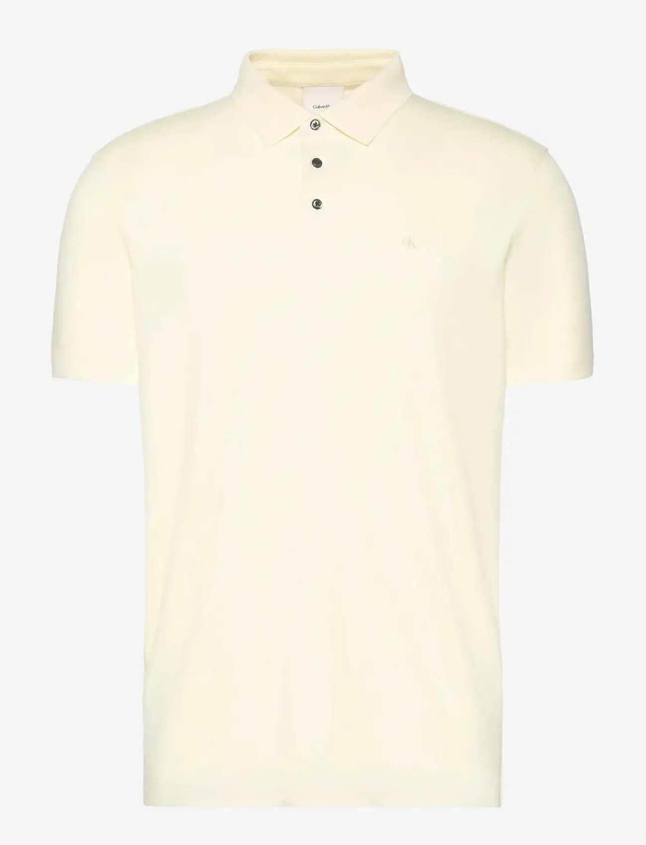Calvin Klein - SS SUPIMA CHEST EMB POLO - lühikeste varrukatega polod - pear sorbet - 1