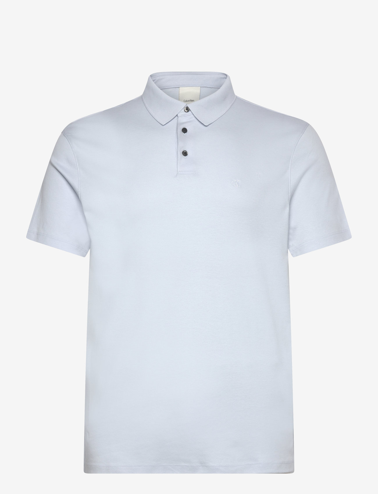 Calvin Klein - SS SUPIMA CHEST EMB POLO - lyhythihaiset - plein air - 1