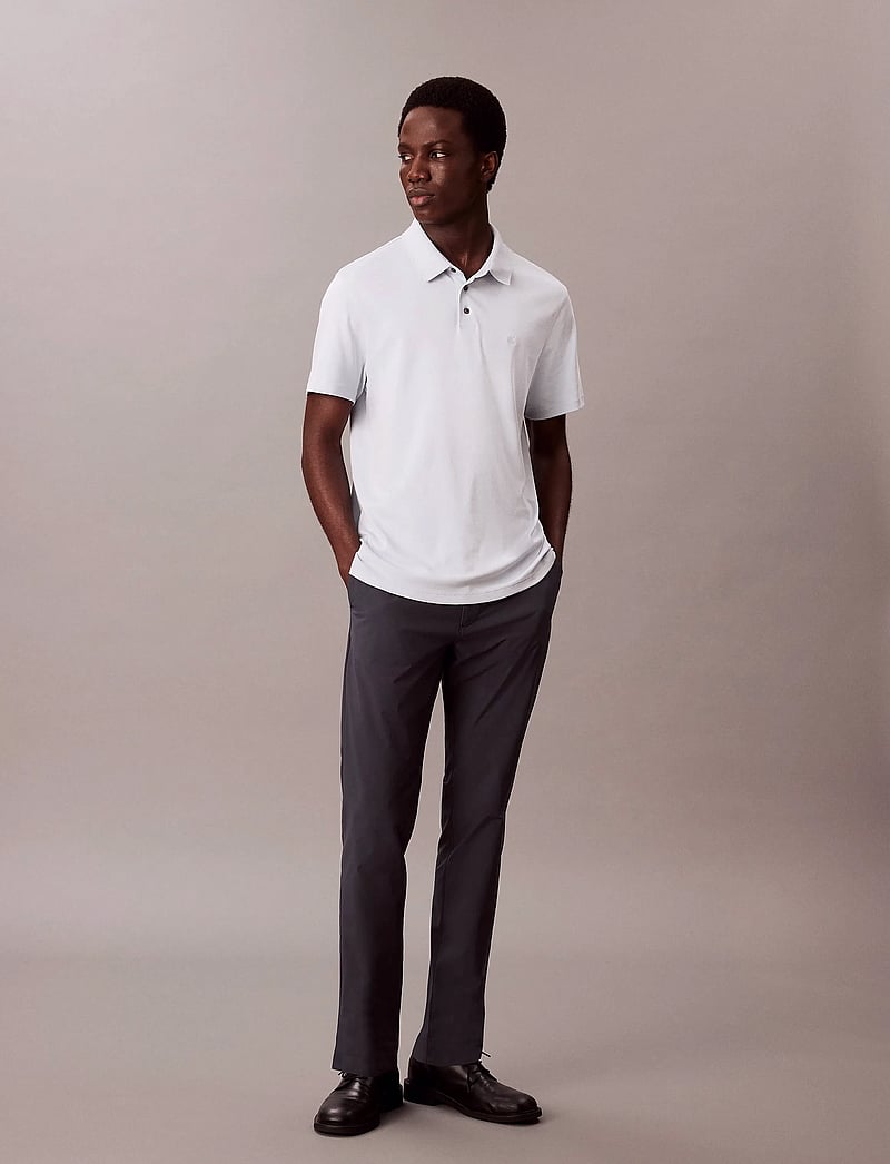 Calvin Klein - SS SUPIMA CHEST EMB POLO - krótki rękaw - plein air - 4