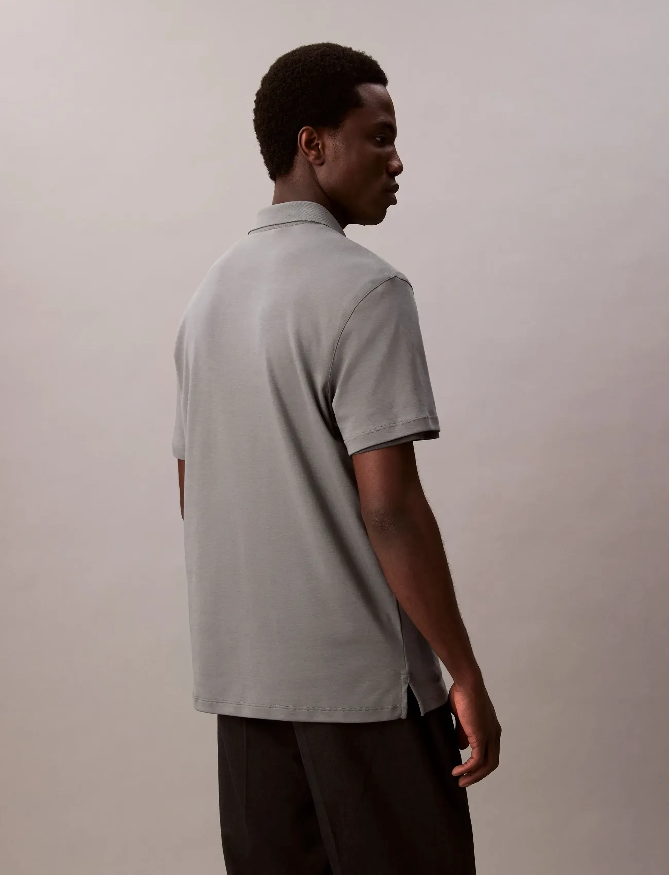 Calvin Klein - SS SUPIMA CHEST EMB POLO - lyhythihaiset - sedona sage - 5
